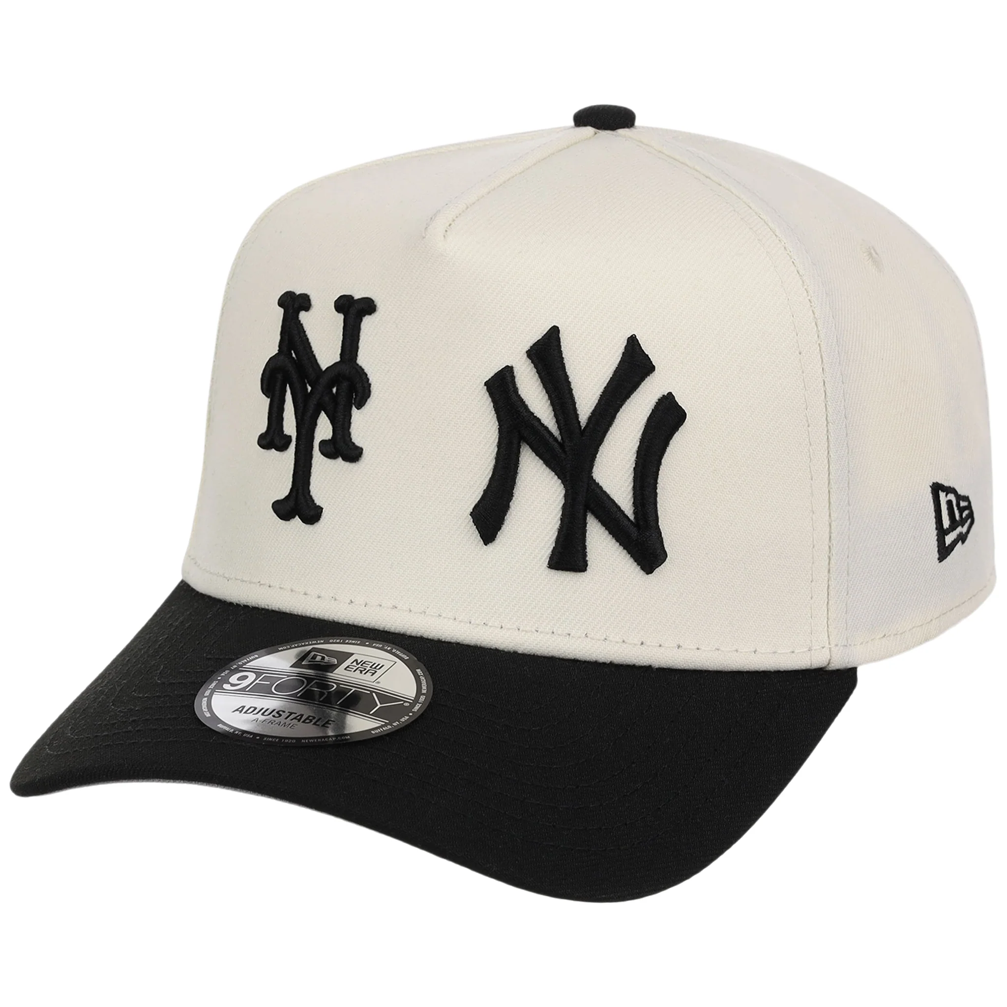 New York Yankees - New York Crown the City -  Double Whammy  New Era 9FORTY - Chrome/Black - Image 4