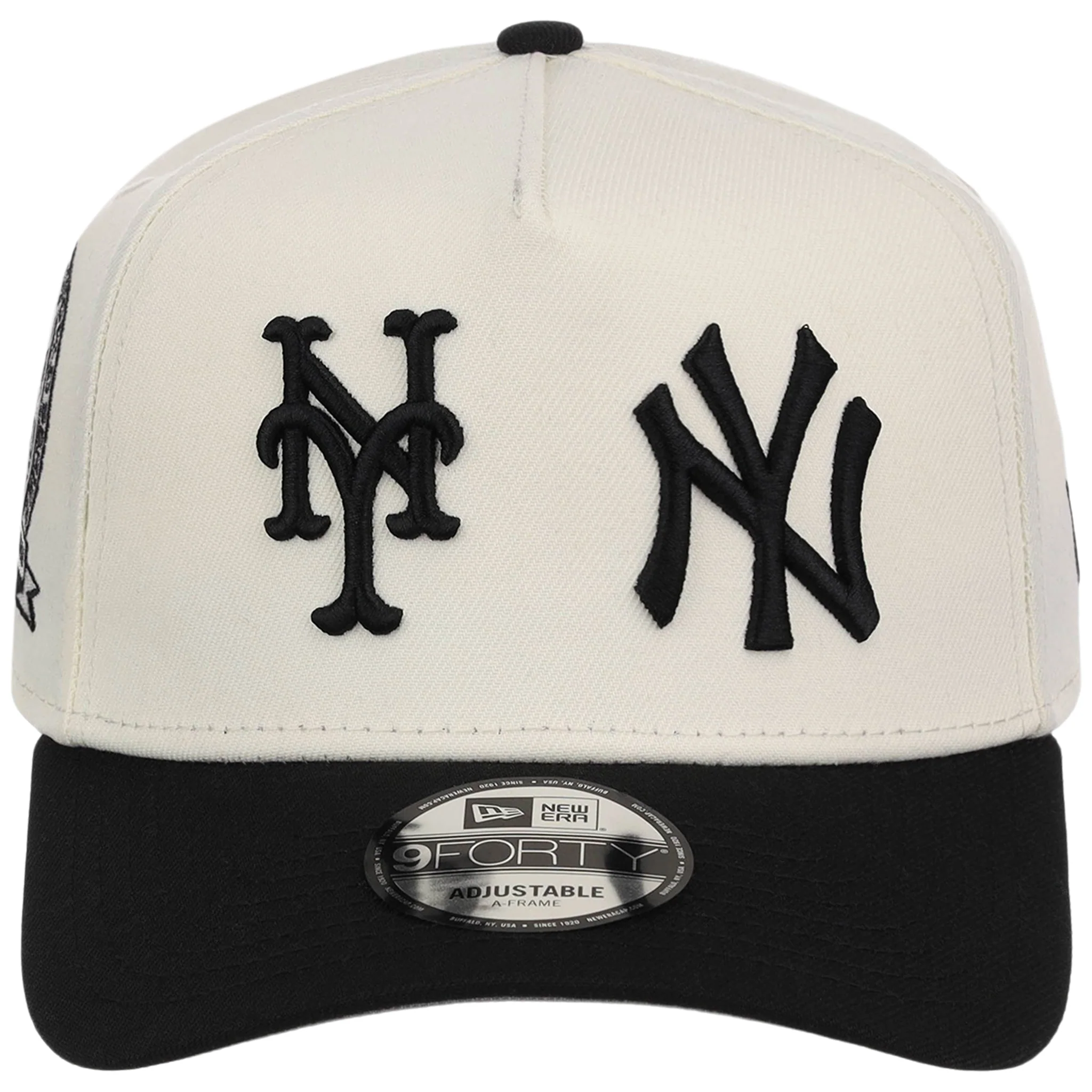New York Yankees - New York Crown the City -  Double Whammy  New Era 9FORTY - Chrome/Black - Image 5