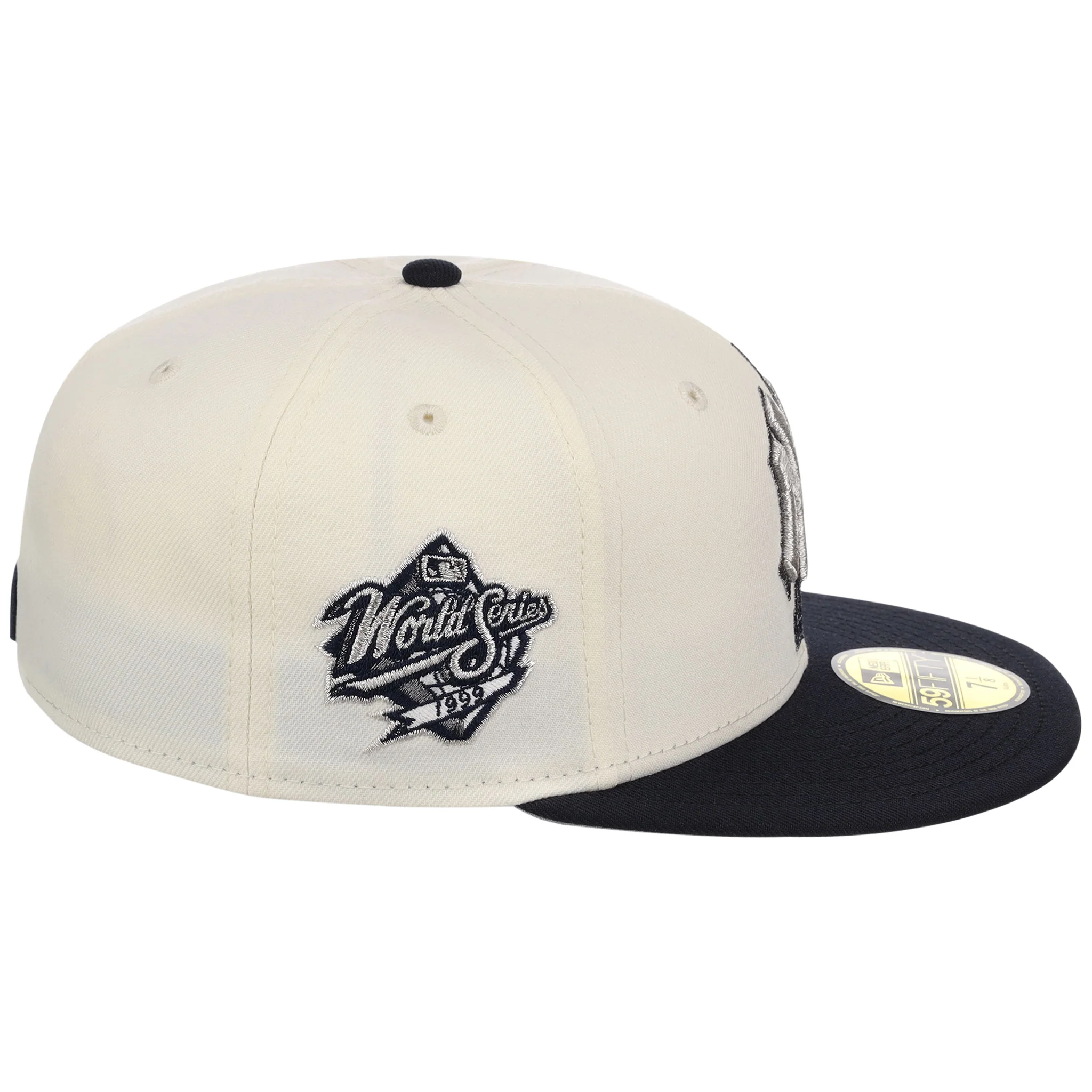 New York Yankees - New York Crown the City - Empire State New Era 59FIFTY - Chrome/Navy - Image 3