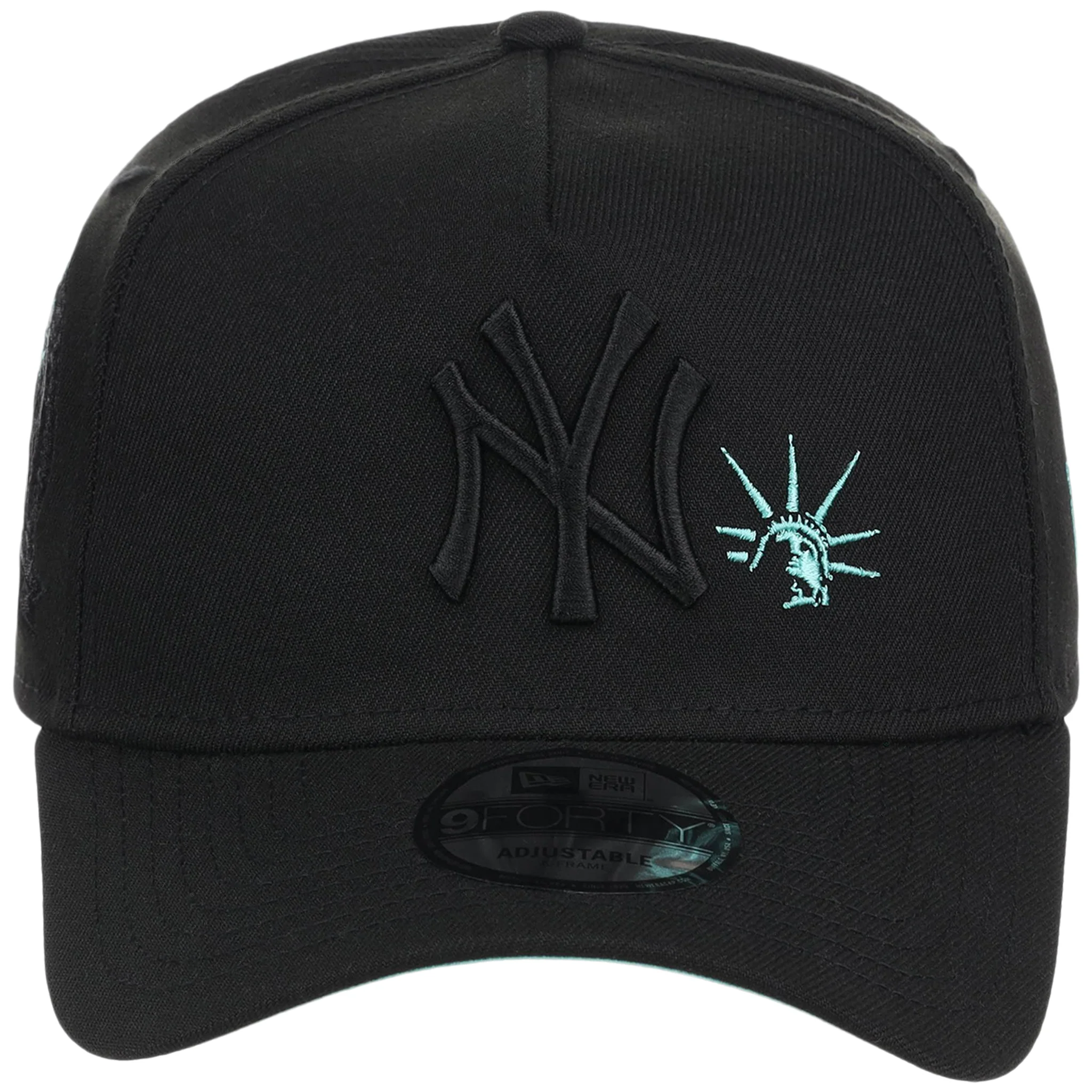 New York Yankees - New York Crown the City -  Liberty Element  New Era 9FORTY - Black/Black - Image 5