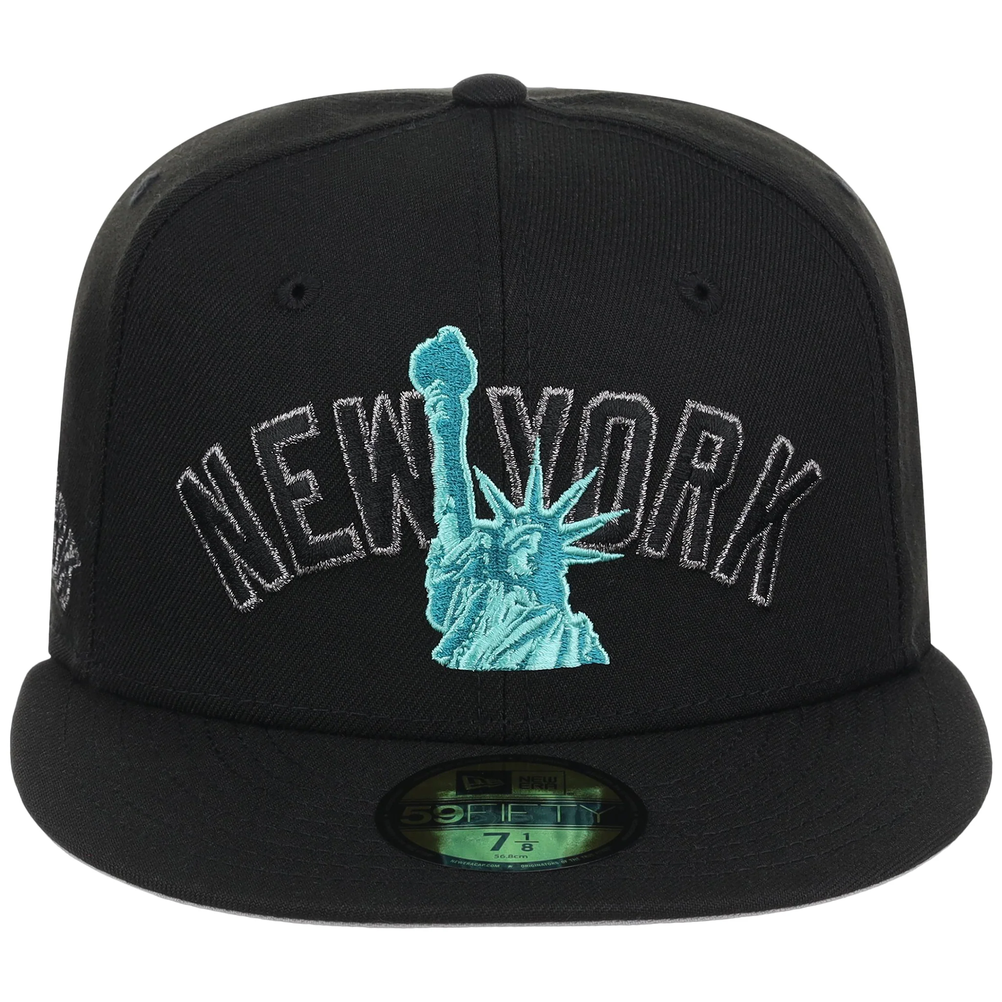New York Yankees - New York Crown the City -  Liberty New Era 59FIFTY - Black/Black - Image 5