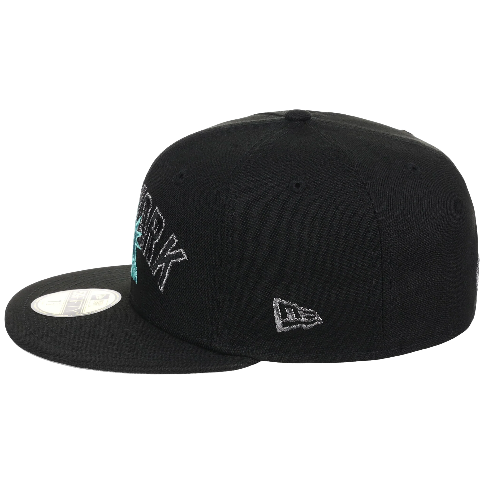 New York Yankees - New York Crown the City -  Liberty New Era 59FIFTY - Black/Black - Image 6