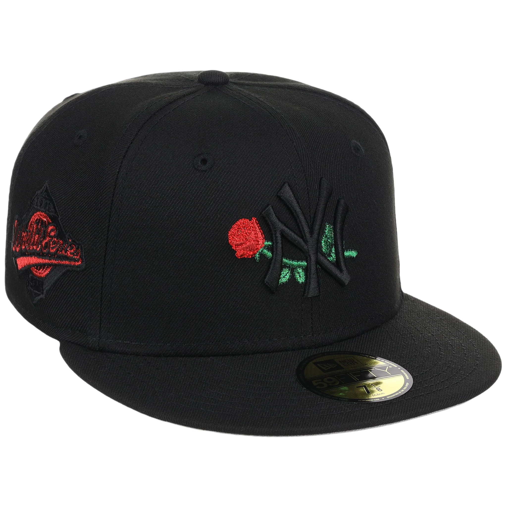 New York Yankees - New York Crown the City -  Rose New Era 59FIFTY - Black/Black