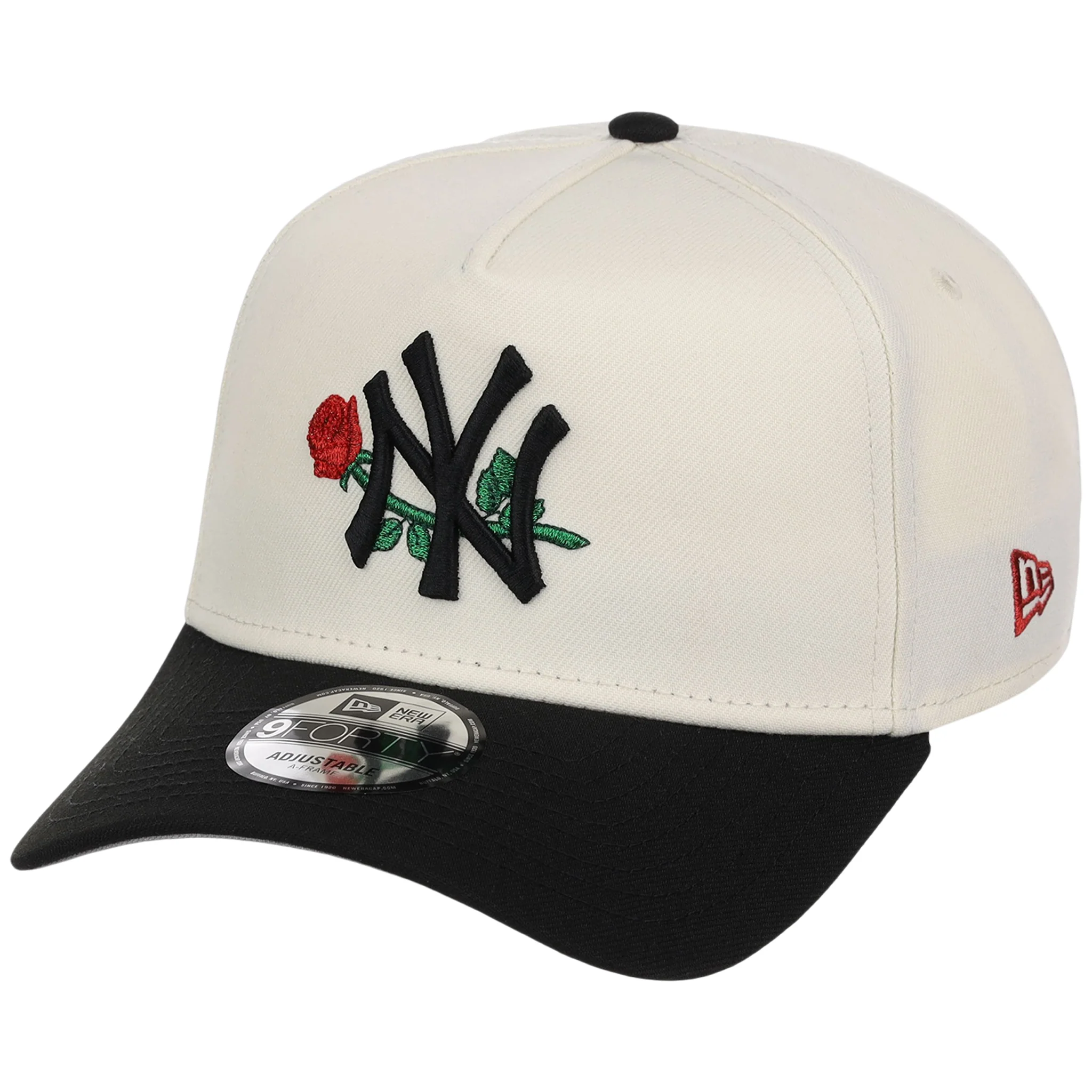 New York Yankees - New York Crown the City -  Rose  New Era 9FORTY - Chrome/Black - Image 4
