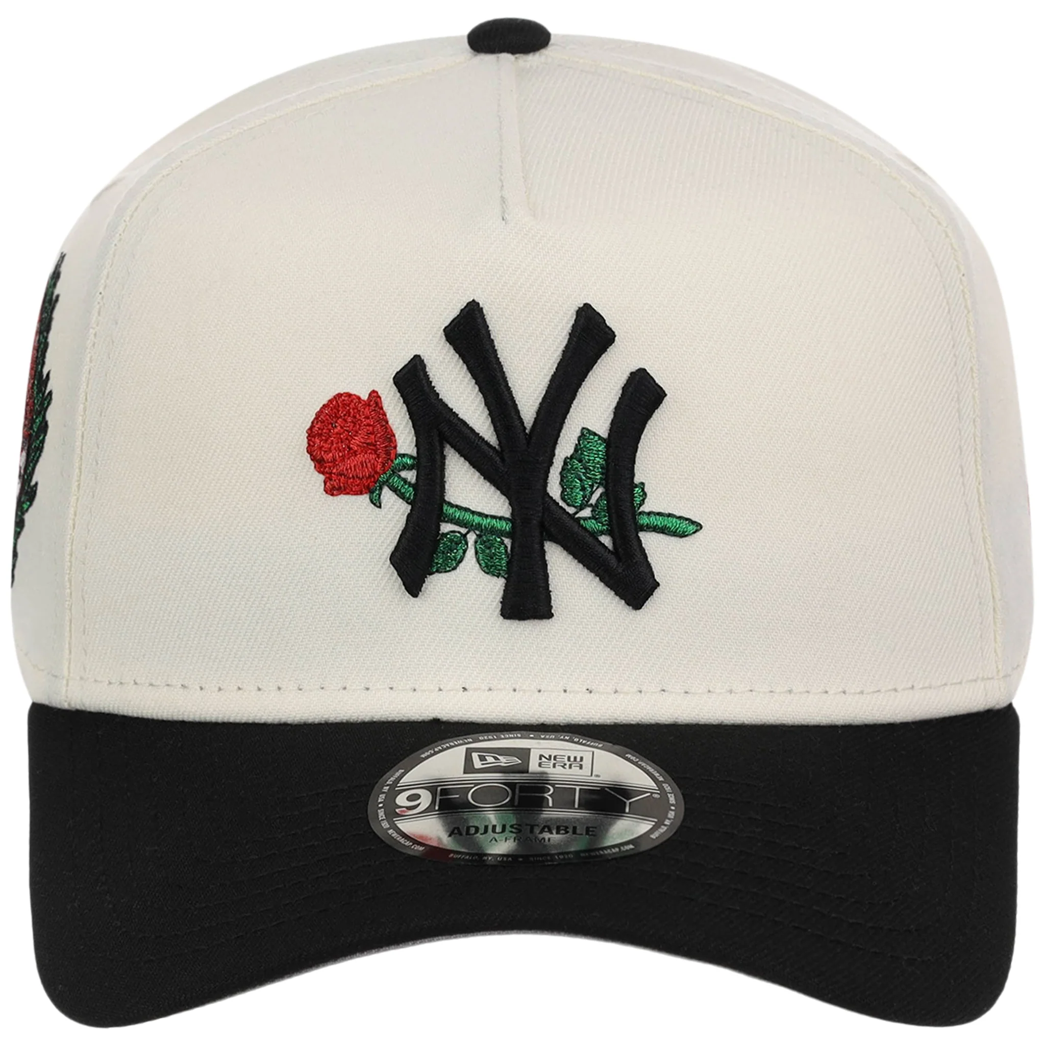New York Yankees - New York Crown the City -  Rose  New Era 9FORTY - Chrome/Black - Image 5
