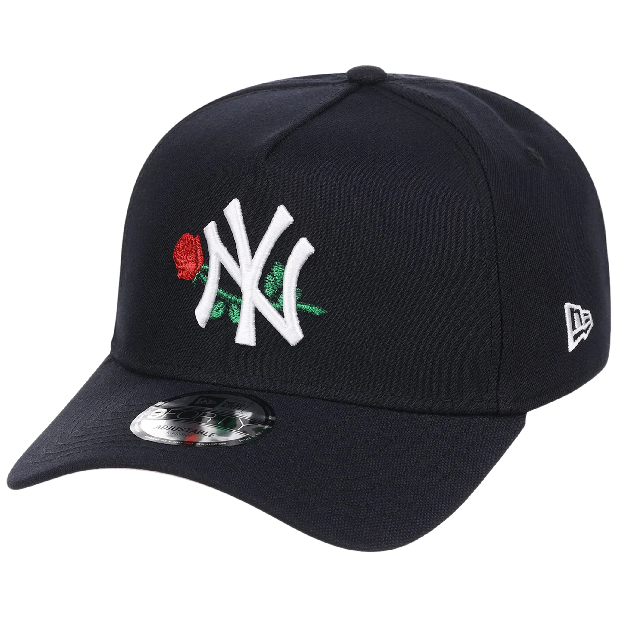 New York Yankees - New York Crown the City -  Rose  New Era 9FORTY - Navy/Navy - Image 4