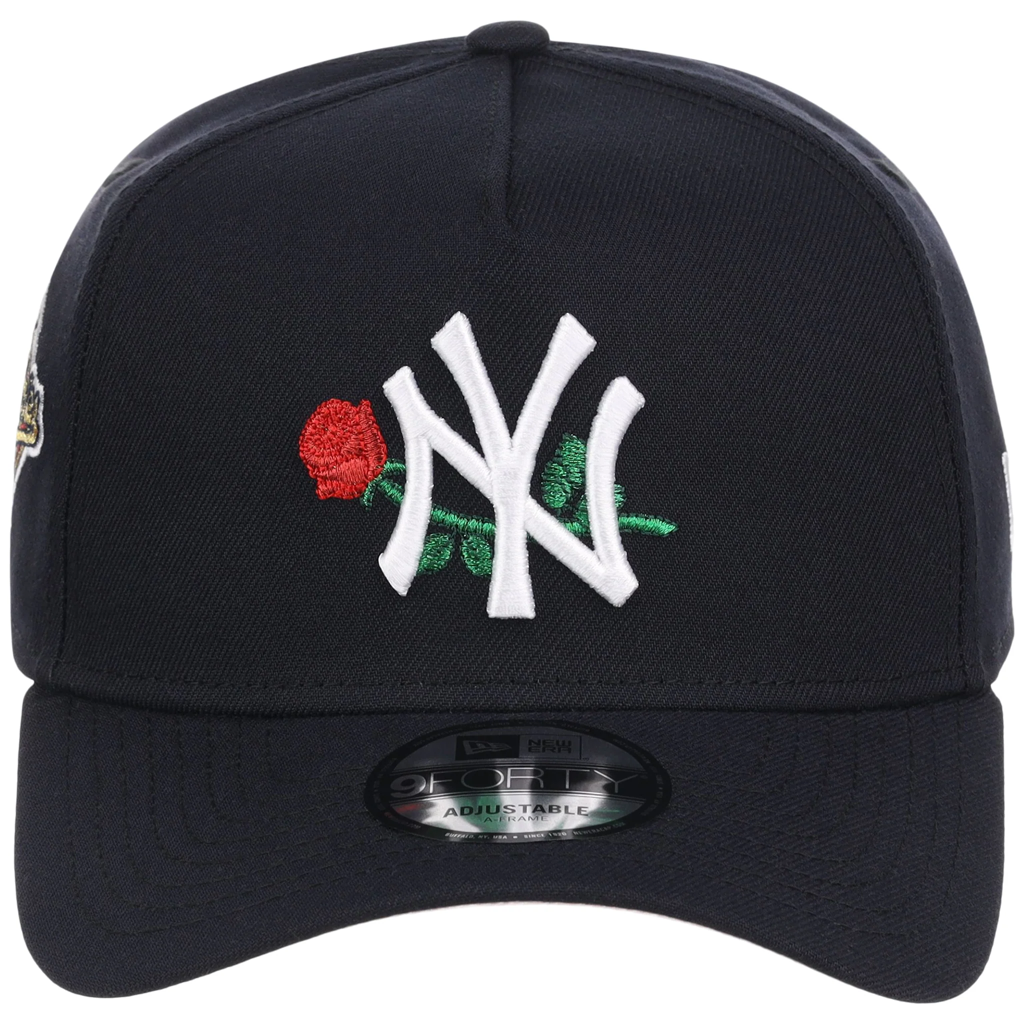 New York Yankees - New York Crown the City -  Rose  New Era 9FORTY - Navy/Navy - Image 5