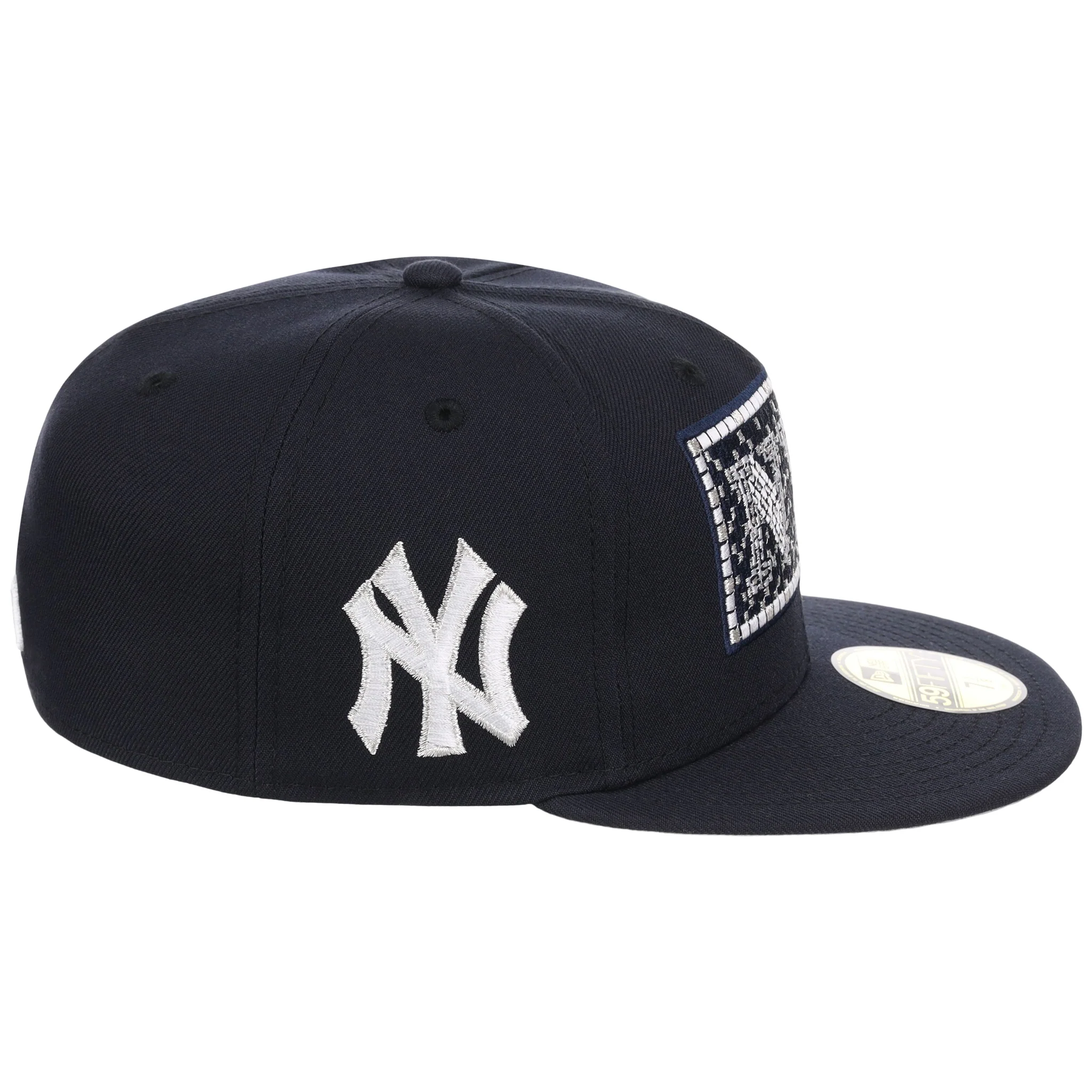 New York Yankees - New York Crown the City - Subway Tile New Era 59FIFTY - Navy/Navy - Image 3