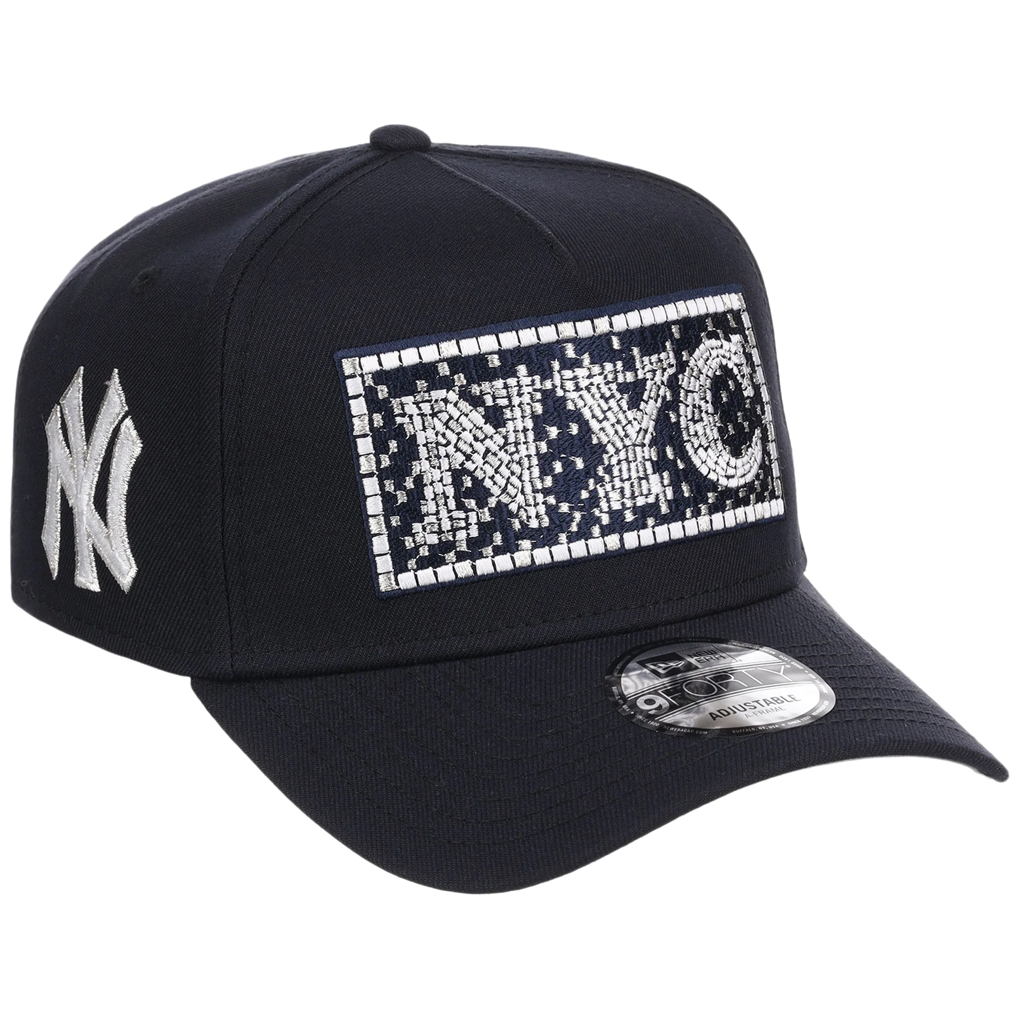 New York Yankees - New York Crown the City -  Subway Tile  New Era 9FORTY - Navy/Navy