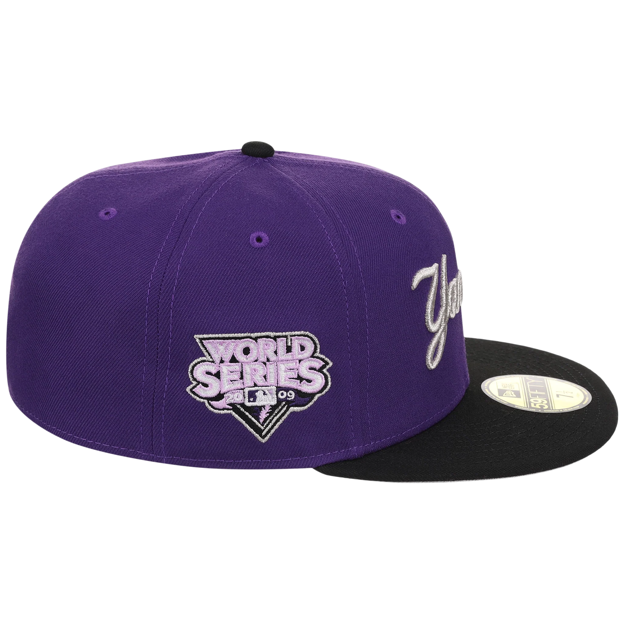 New York Yankees The Chamber New Era 59FIFTY - Purple/Black - Image 3