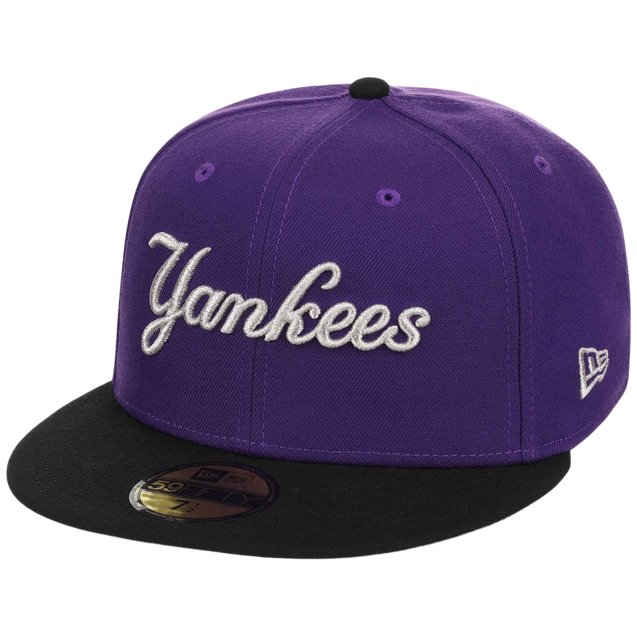 New York Yankees The Chamber New Era 59FIFTY - Purple/Black - Image 4
