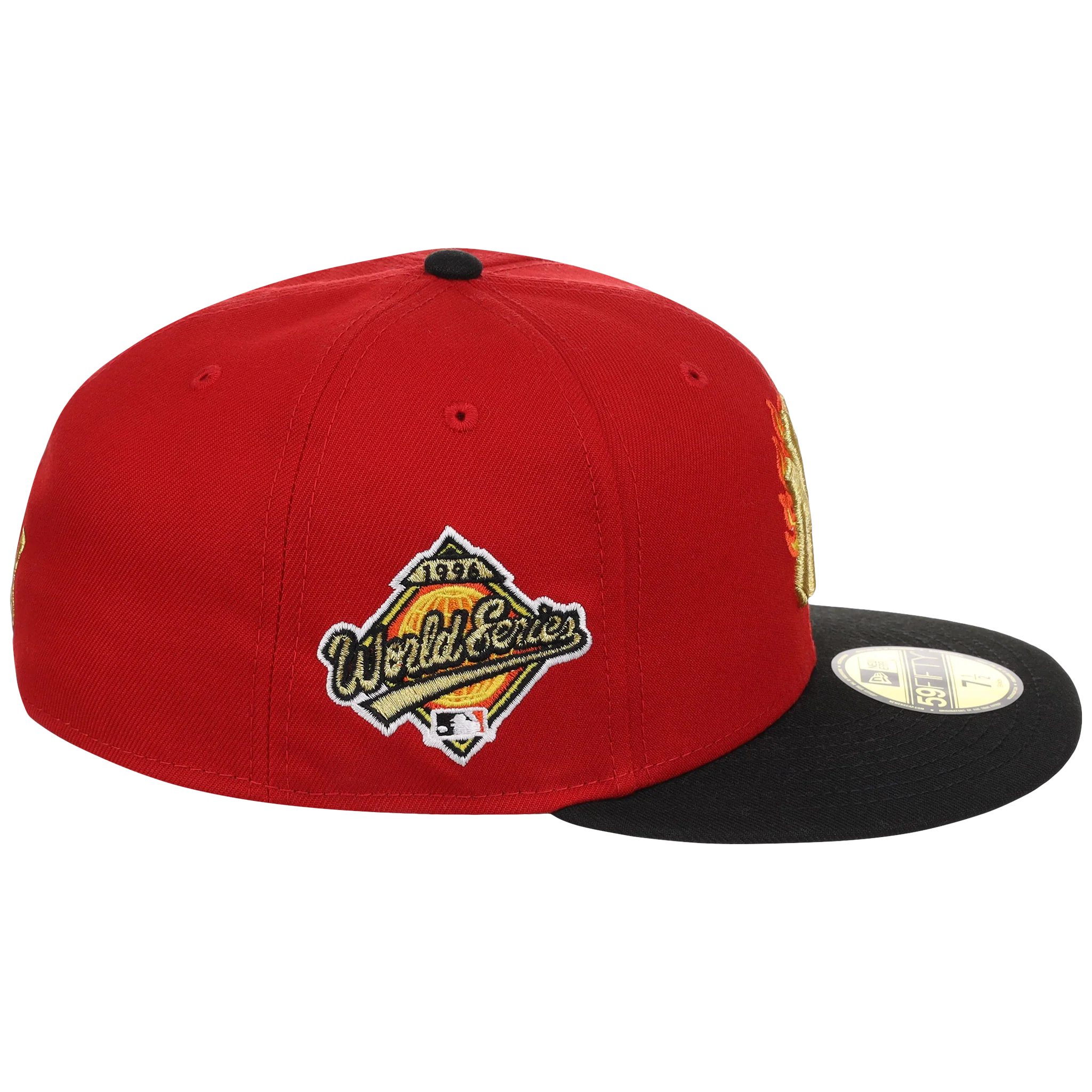 New York Yankees The Chamber New Era 59FIFTY - Red/Black - Image 3
