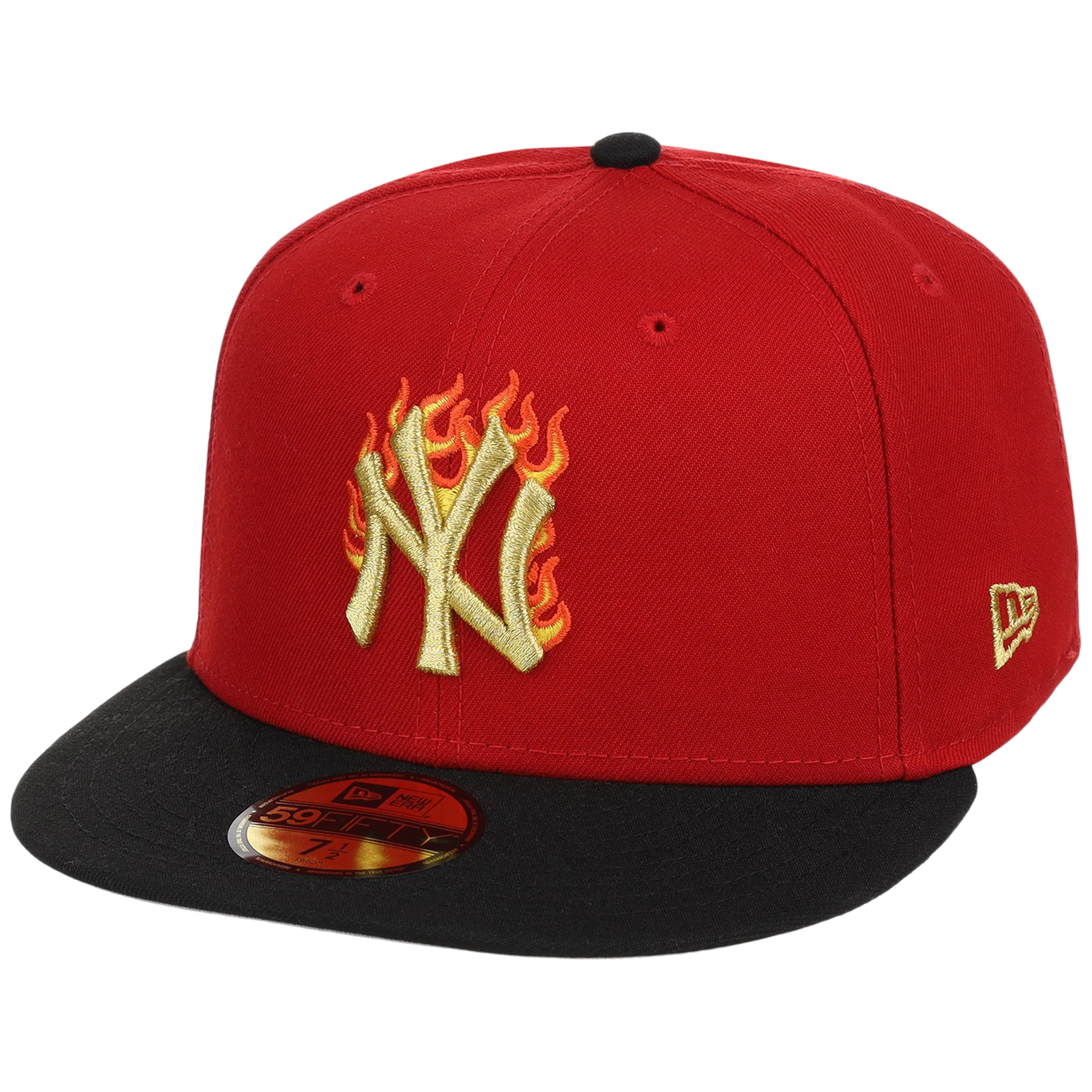 New York Yankees The Chamber New Era 59FIFTY - Red/Black - Image 4