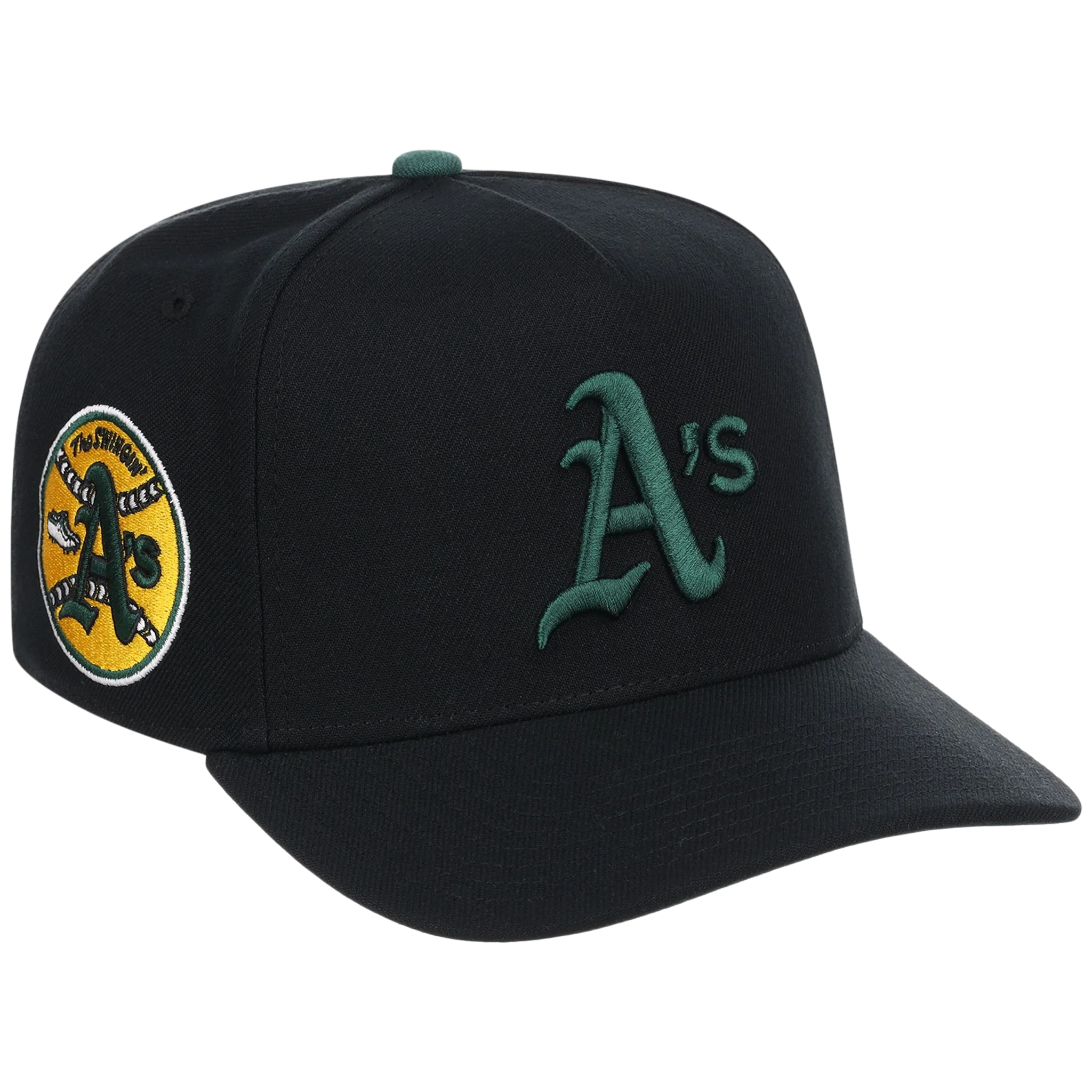 Oakland Athletics Mitchell & Ness MLB 'Era Flip' Heritage Series Pro Pinch - Black/Black