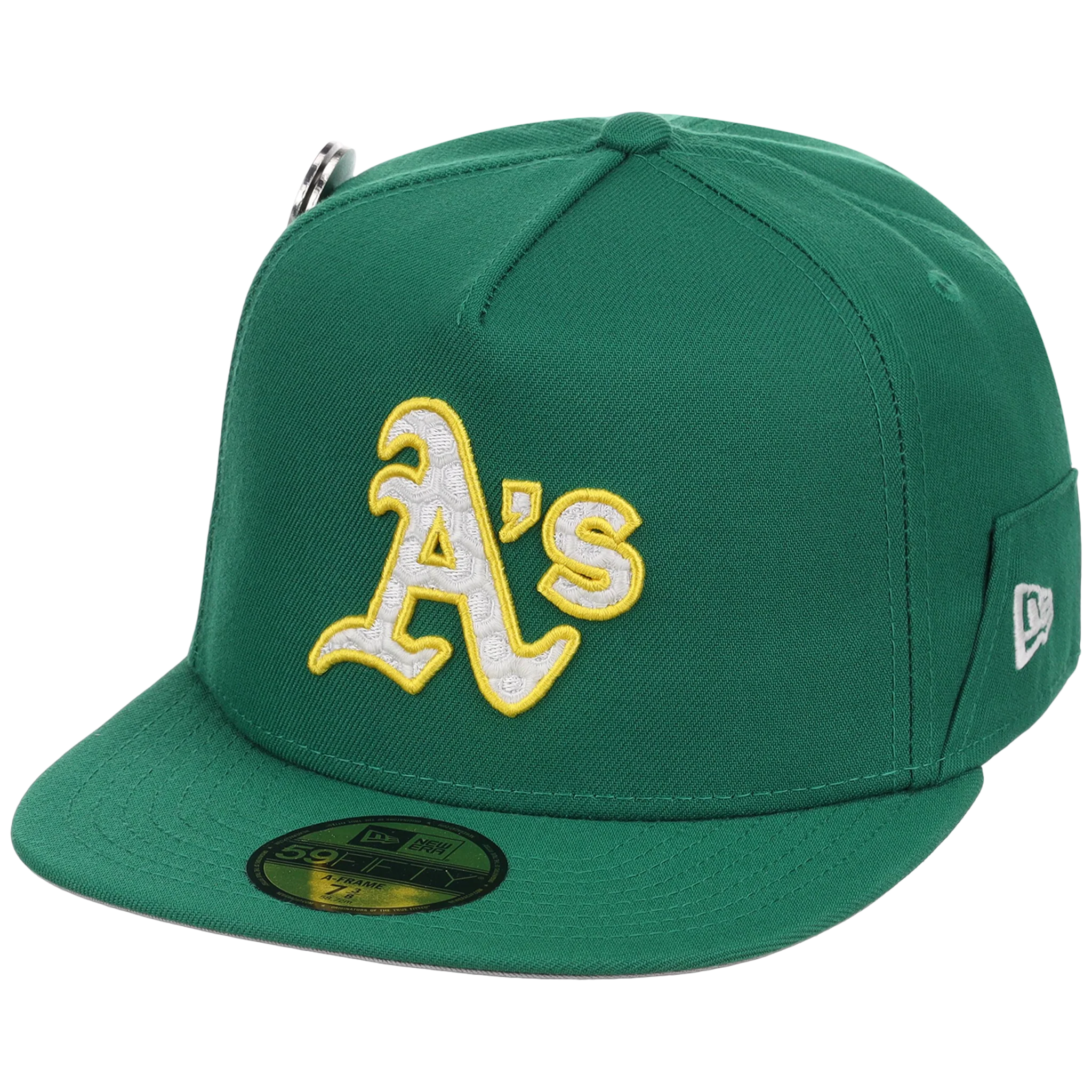 Oakland Athletics MLB Augusta Bloom New Era 59FIFTY w/ Golf Pin - Image 5