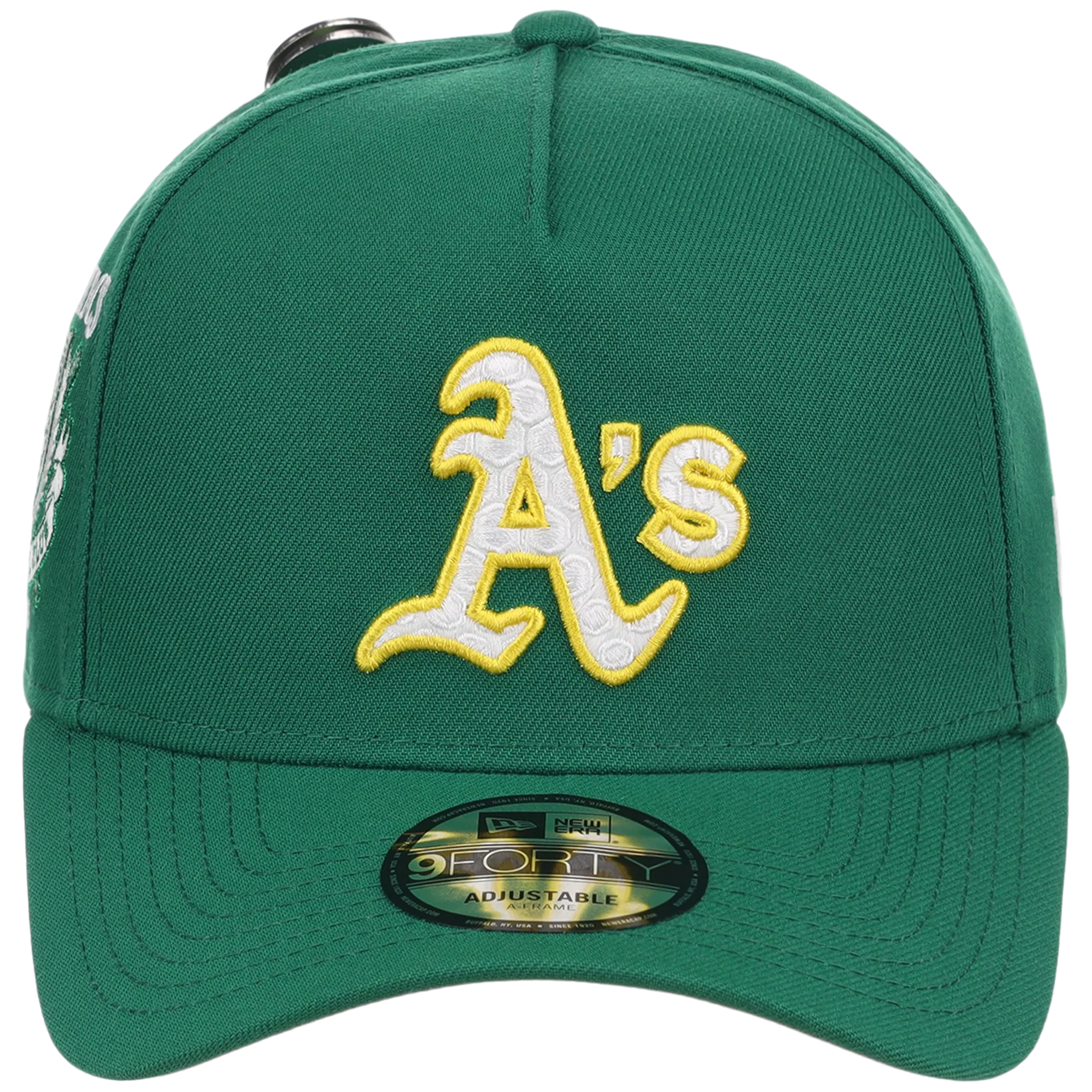 Oakland Athletics MLB Augusta Bloom New Era 9FORTY w/ Golf Pin - Image 6