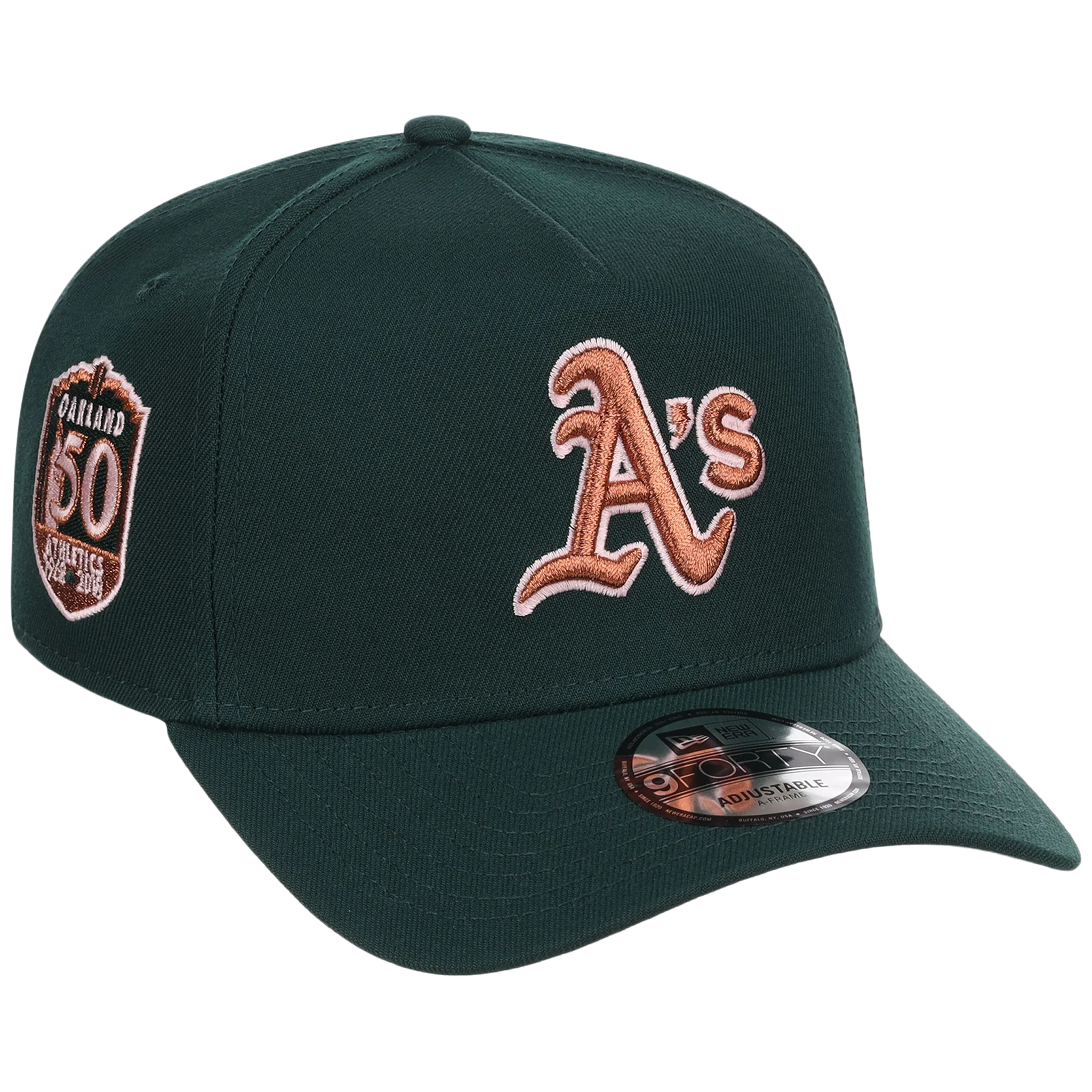 Oakland Athletics MLB Copper Blush New Era 9FORTY
