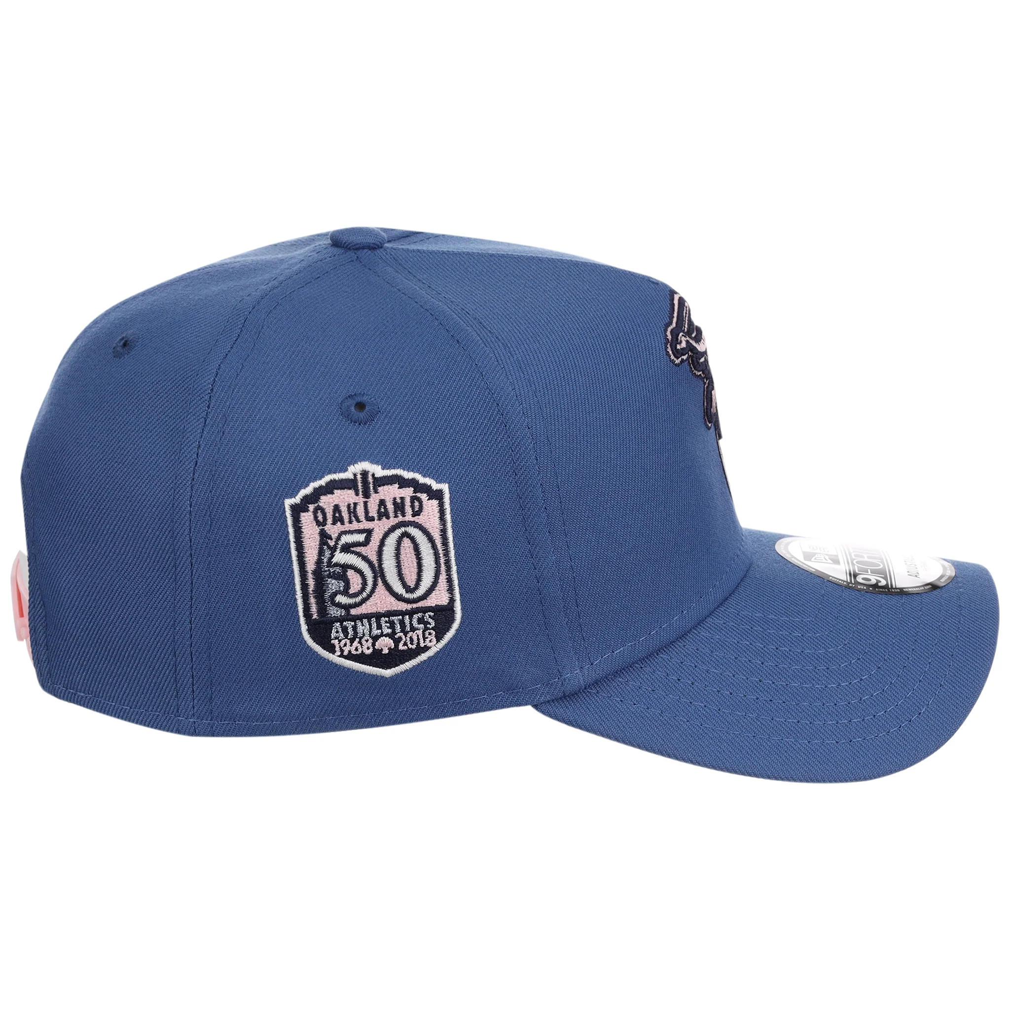 Oakland Athletics MLB Pink Indigo New Era 9FORTY - Image 3