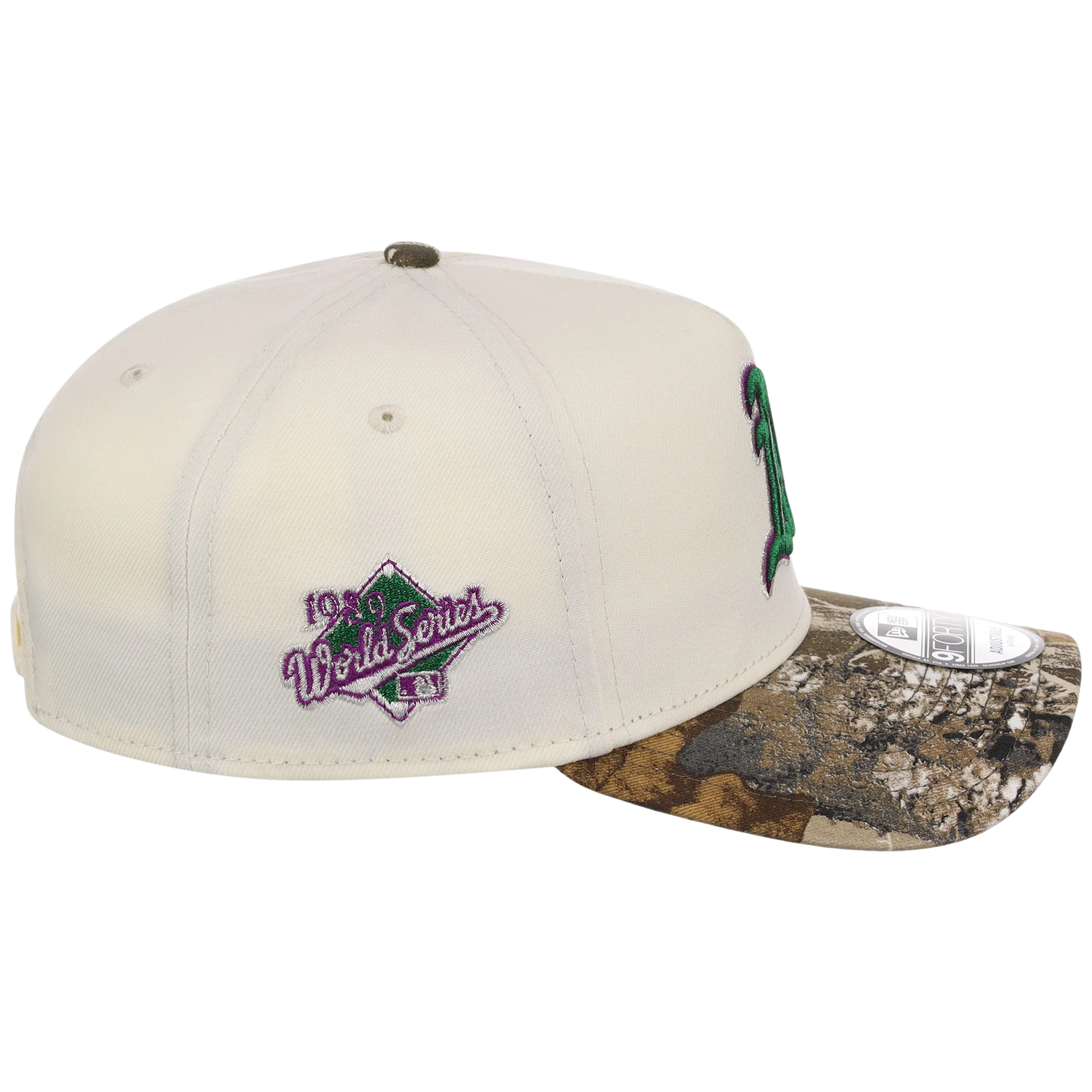 Oakland Athletics MLB Purple Trees New Era 9FORTY - Image 3