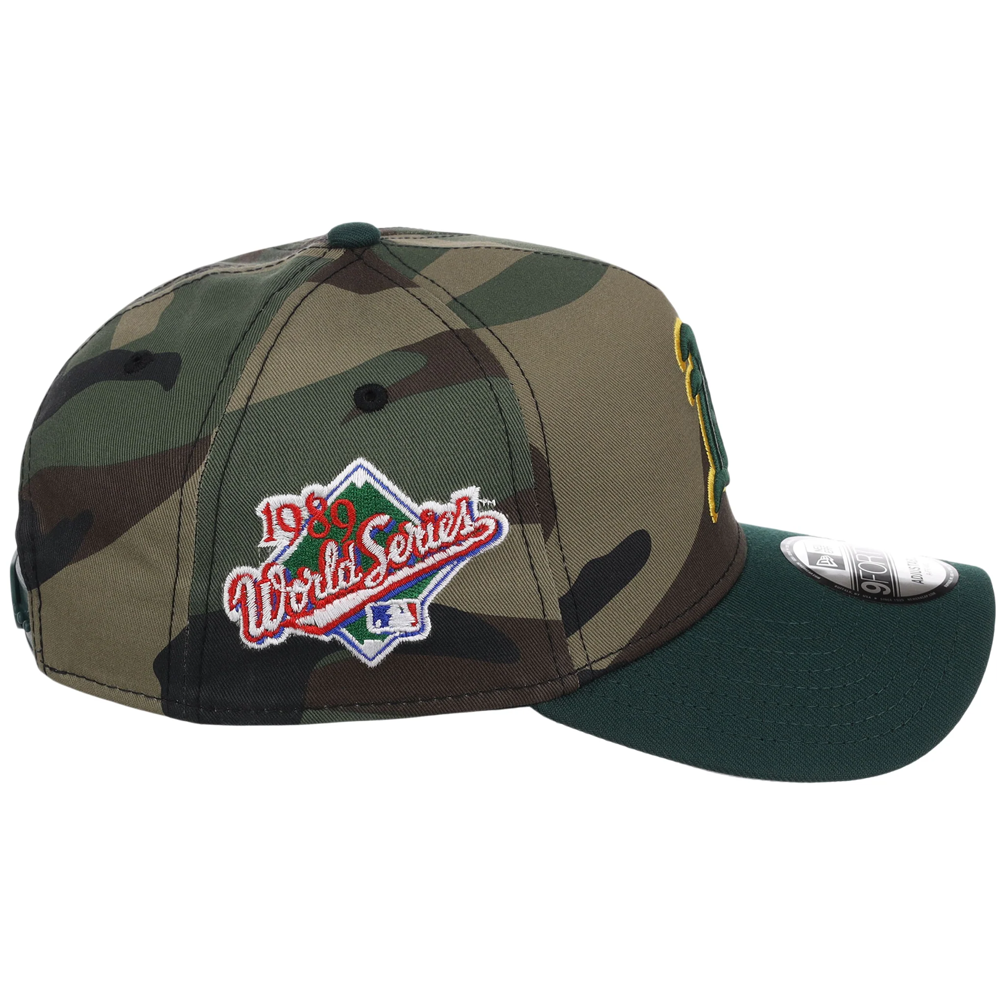 Oakland Athletics MLB Woodland Contrast New Era 9FORTY - Image 3