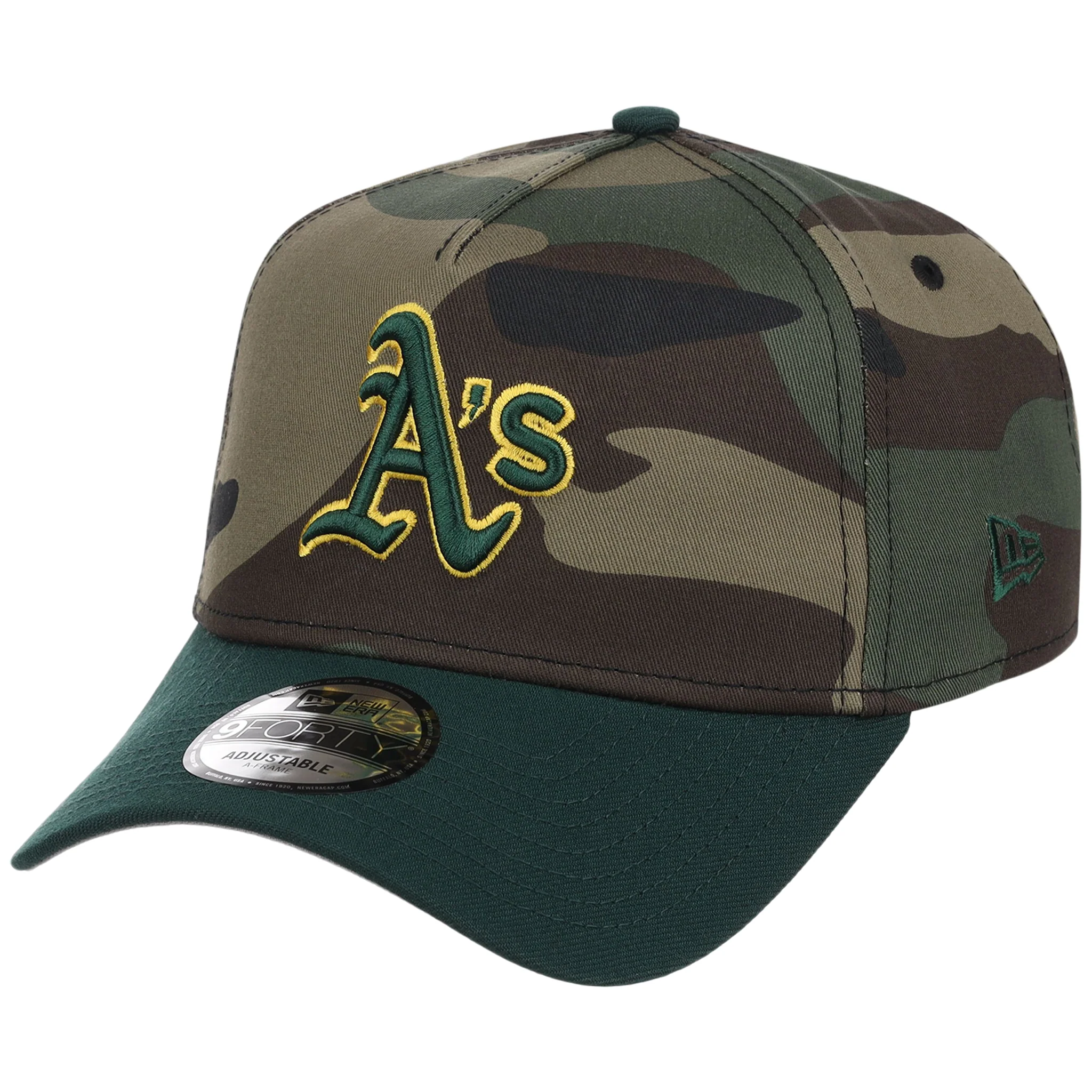 Oakland Athletics MLB Woodland Contrast New Era 9FORTY - Image 4