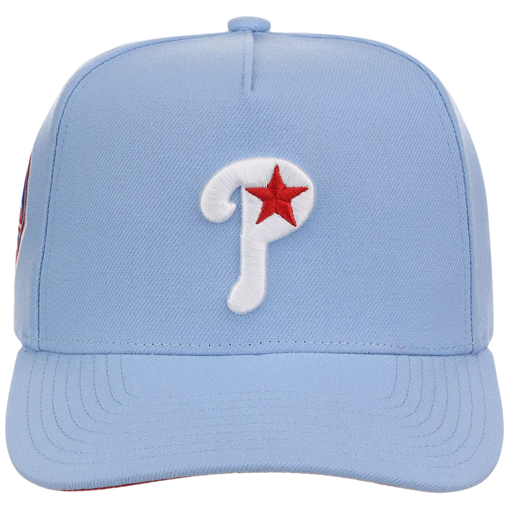 Philadelphia Phillies Mitchell & Ness MLB 'Era Flip' Heritage Series Pro Pinch - Sky/Sky - Image 5