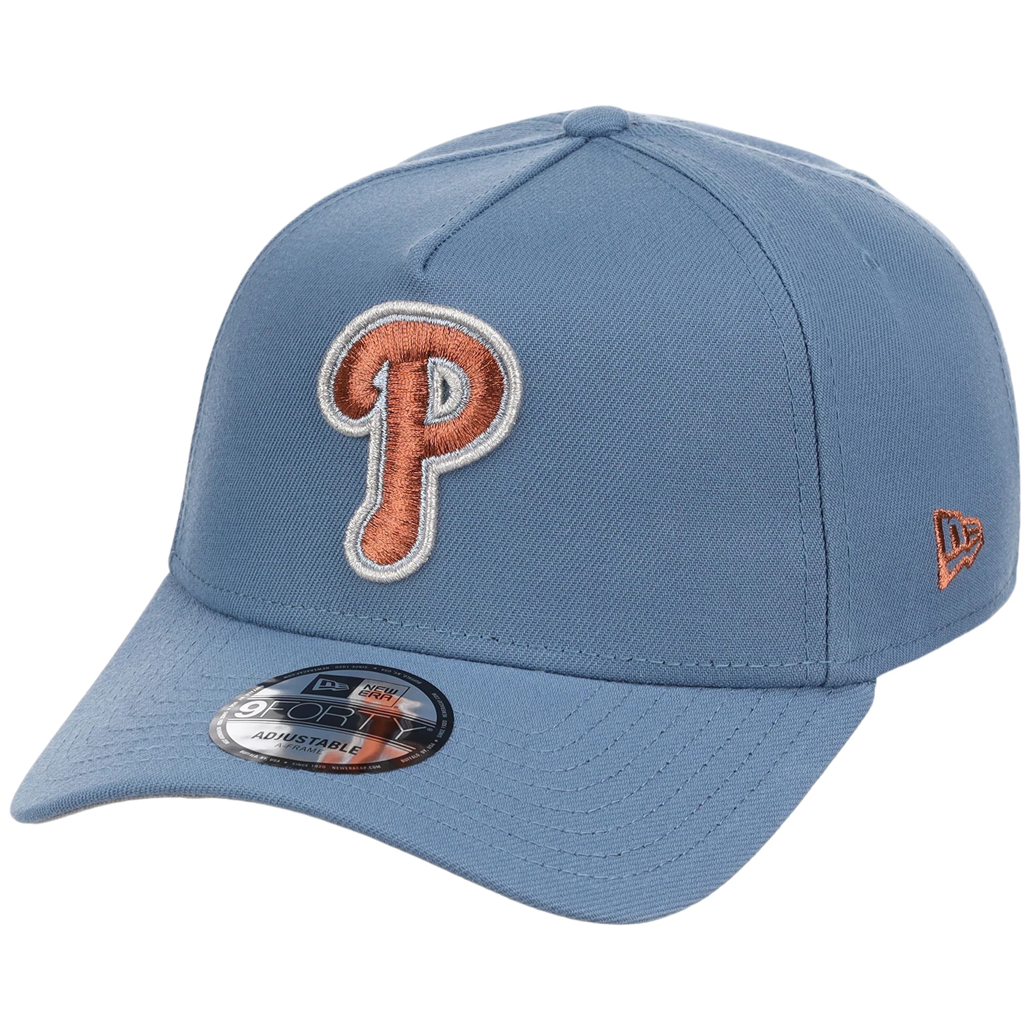 Philadelphia Phillies MLB Faded Blue New Era 9FORTY - Image 4