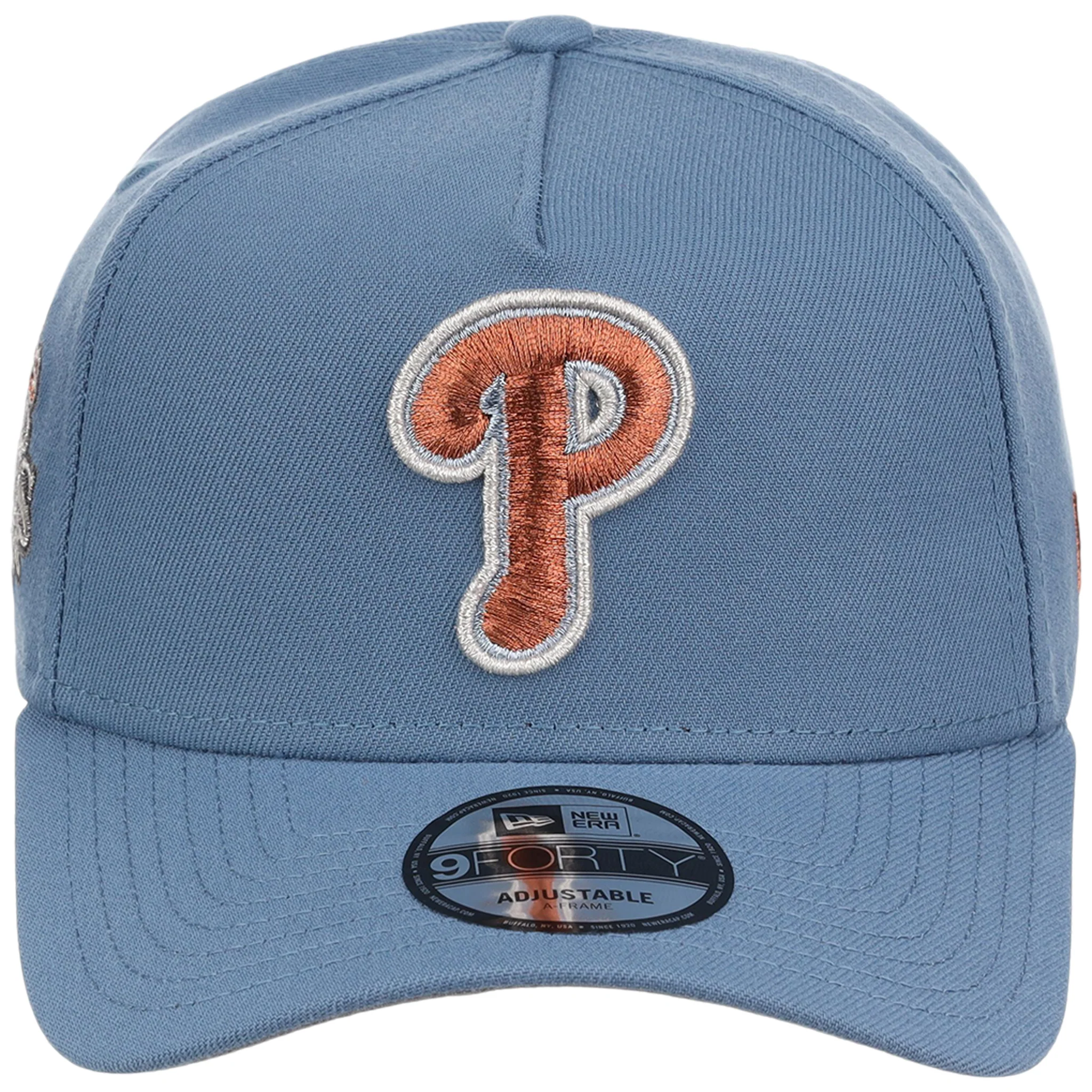 Philadelphia Phillies MLB Faded Blue New Era 9FORTY - Image 5