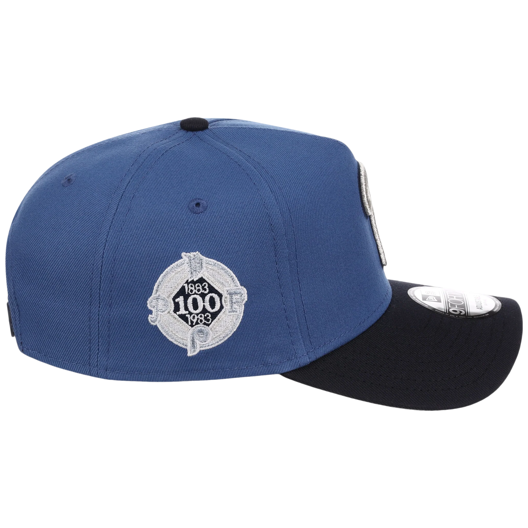 Philadelphia Phillies MLB Indigo Navy New Era 9FORTY - Image 3