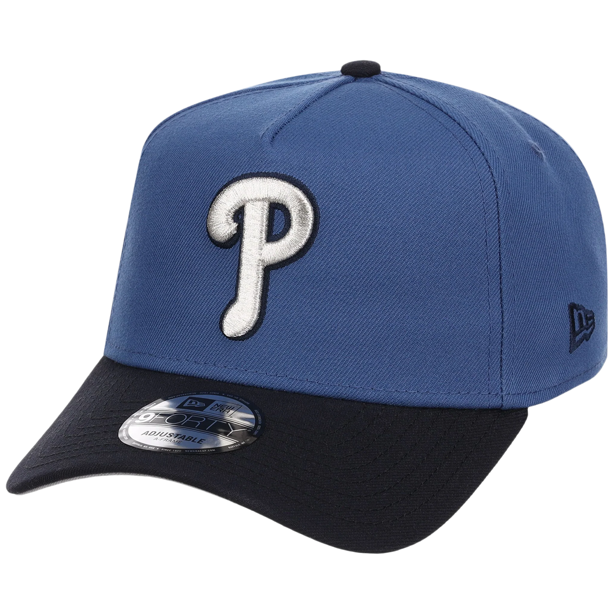 Philadelphia Phillies MLB Indigo Navy New Era 9FORTY - Image 4