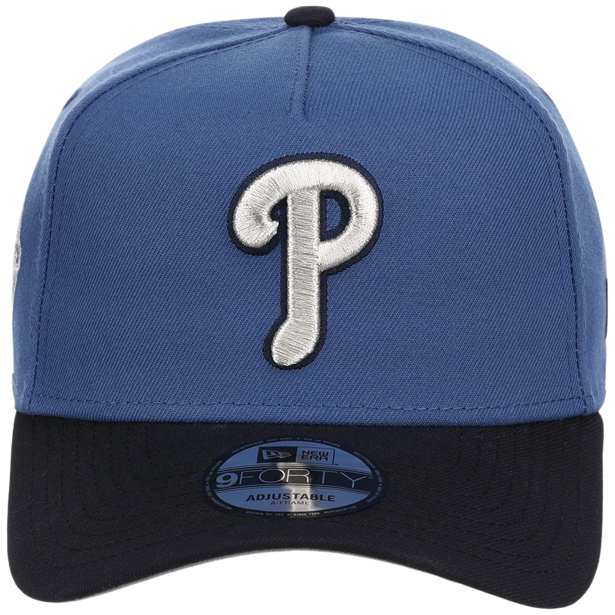 Philadelphia Phillies MLB Indigo Navy New Era 9FORTY - Image 5