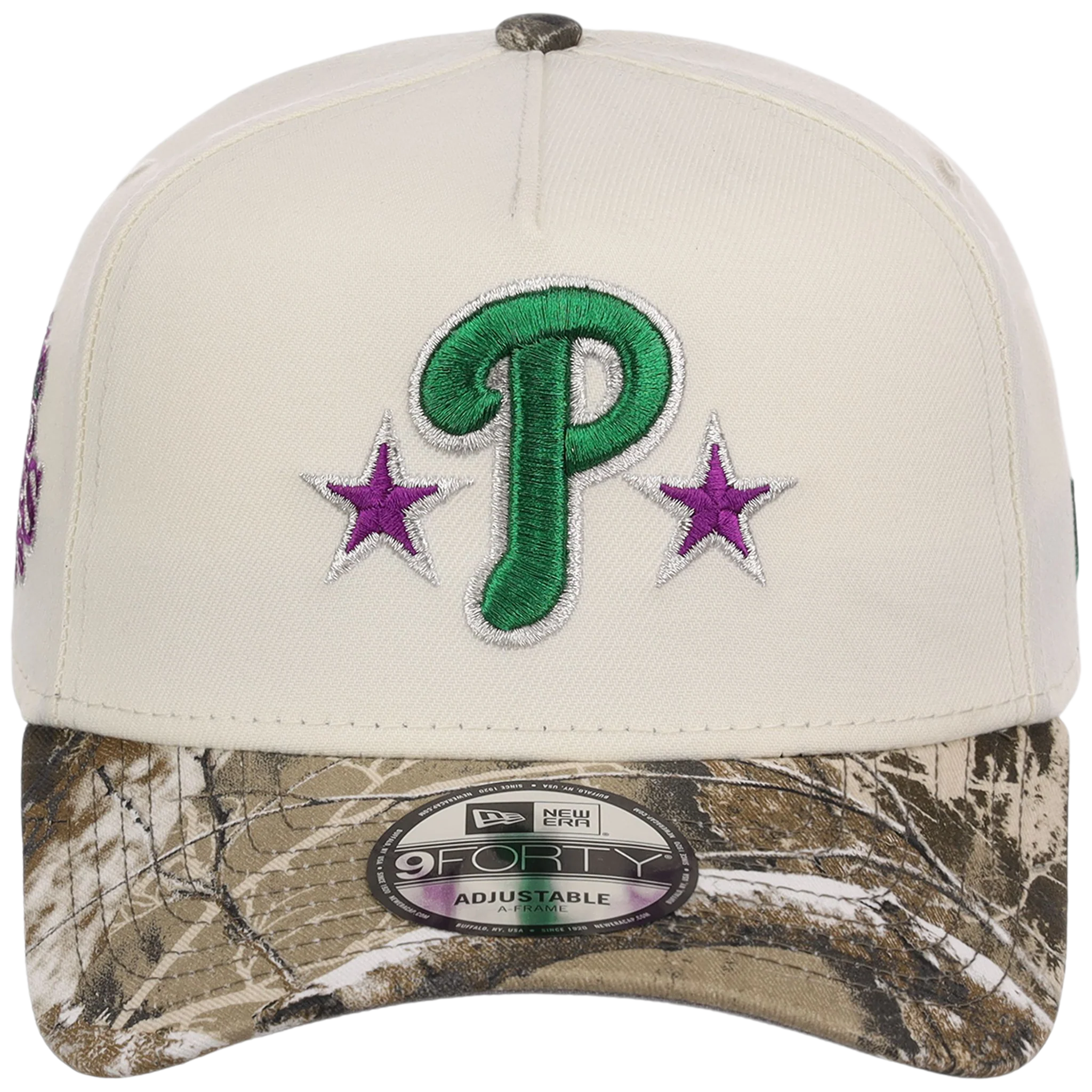 Philadelphia Phillies MLB Purple Trees New Era 9FORTY - Image 5