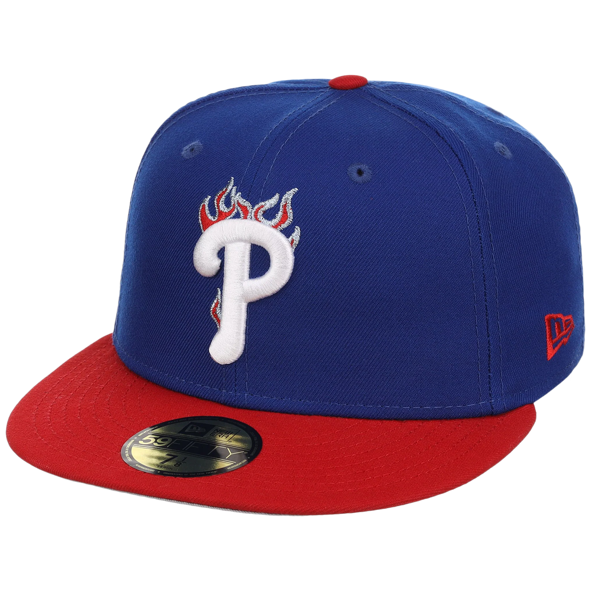 Philadelphia Phillies Philly Crown the City - Flame New Era 59FIFTY (Royal/Red) - Image 4