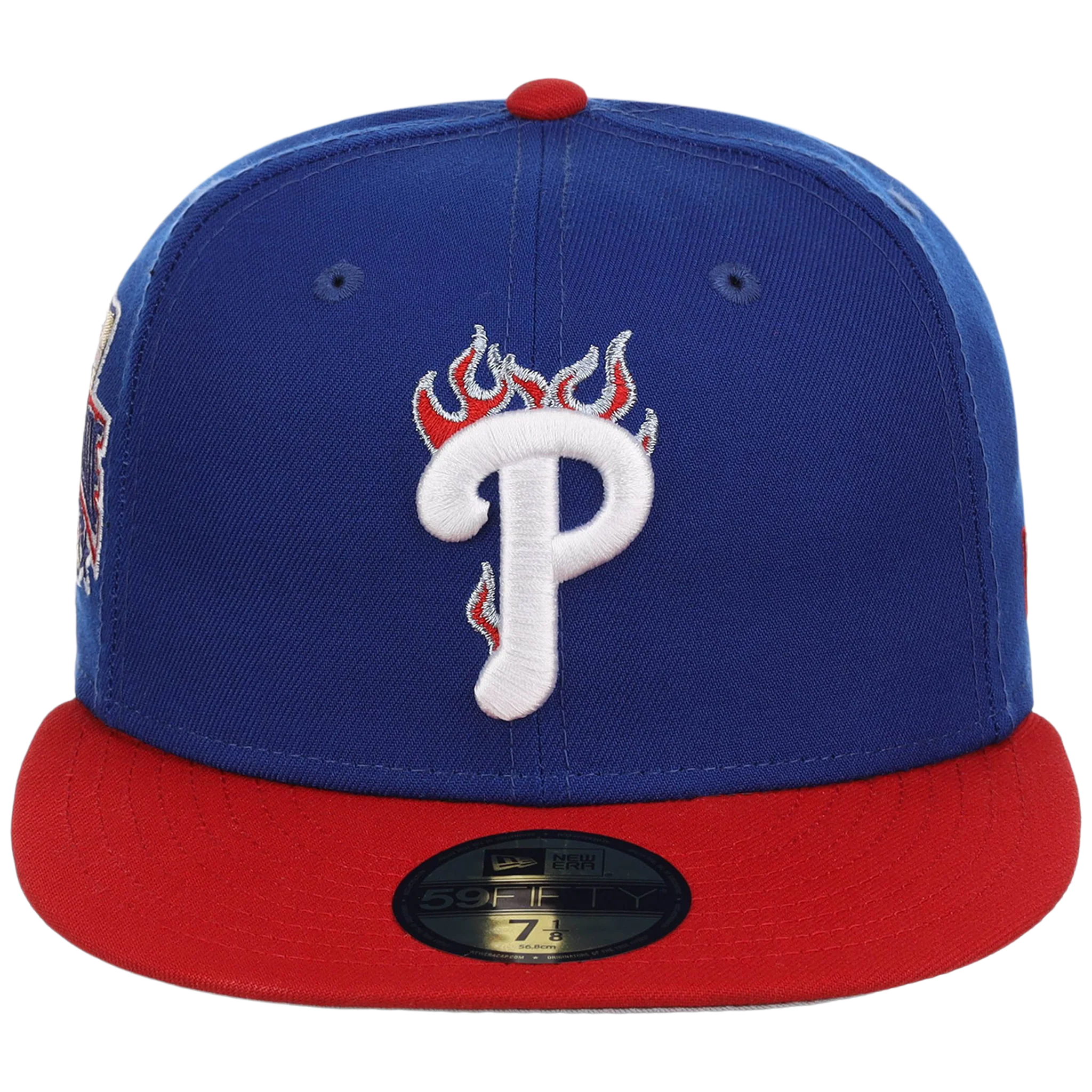Philadelphia Phillies Philly Crown the City - Flame New Era 59FIFTY (Royal/Red) - Image 5
