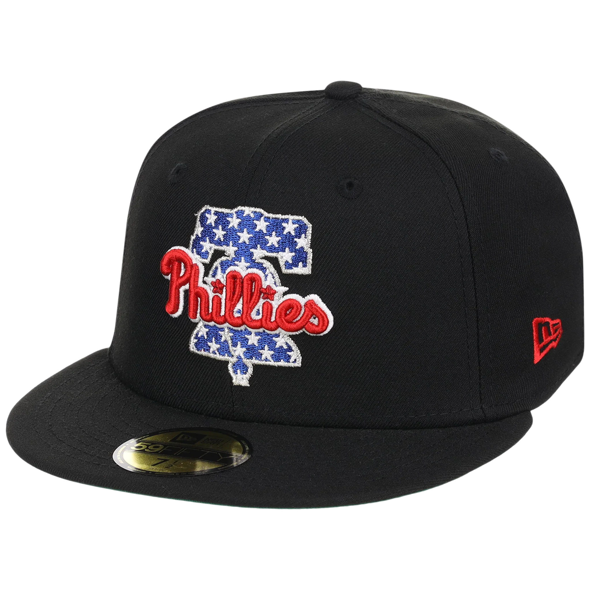 Philadelphia Phillies Philly Crown the City - Liberty Bell New Era 59FIFTY (Black/Black) - Image 4
