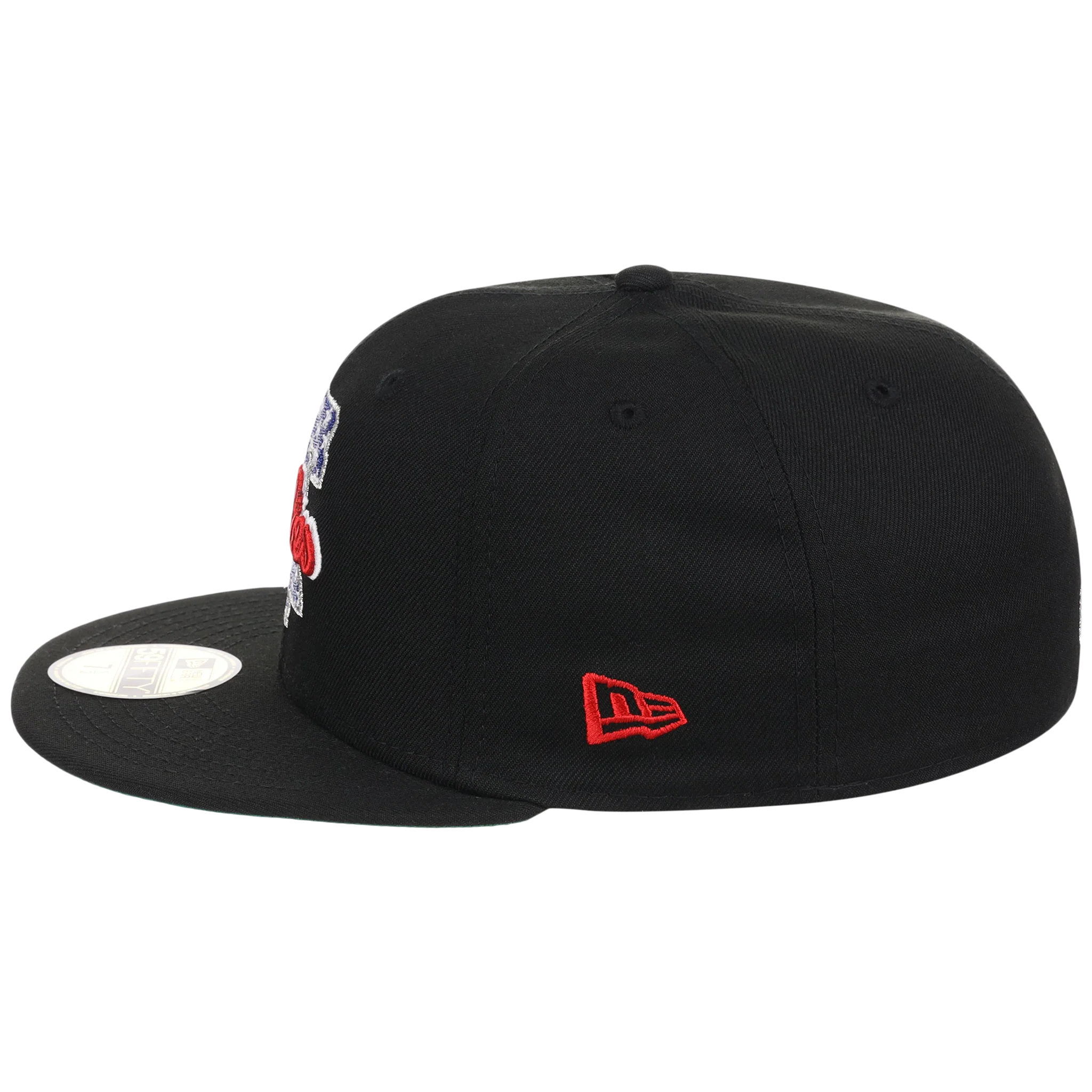 Philadelphia Phillies Philly Crown the City - Liberty Bell New Era 59FIFTY (Black/Black) - Image 6