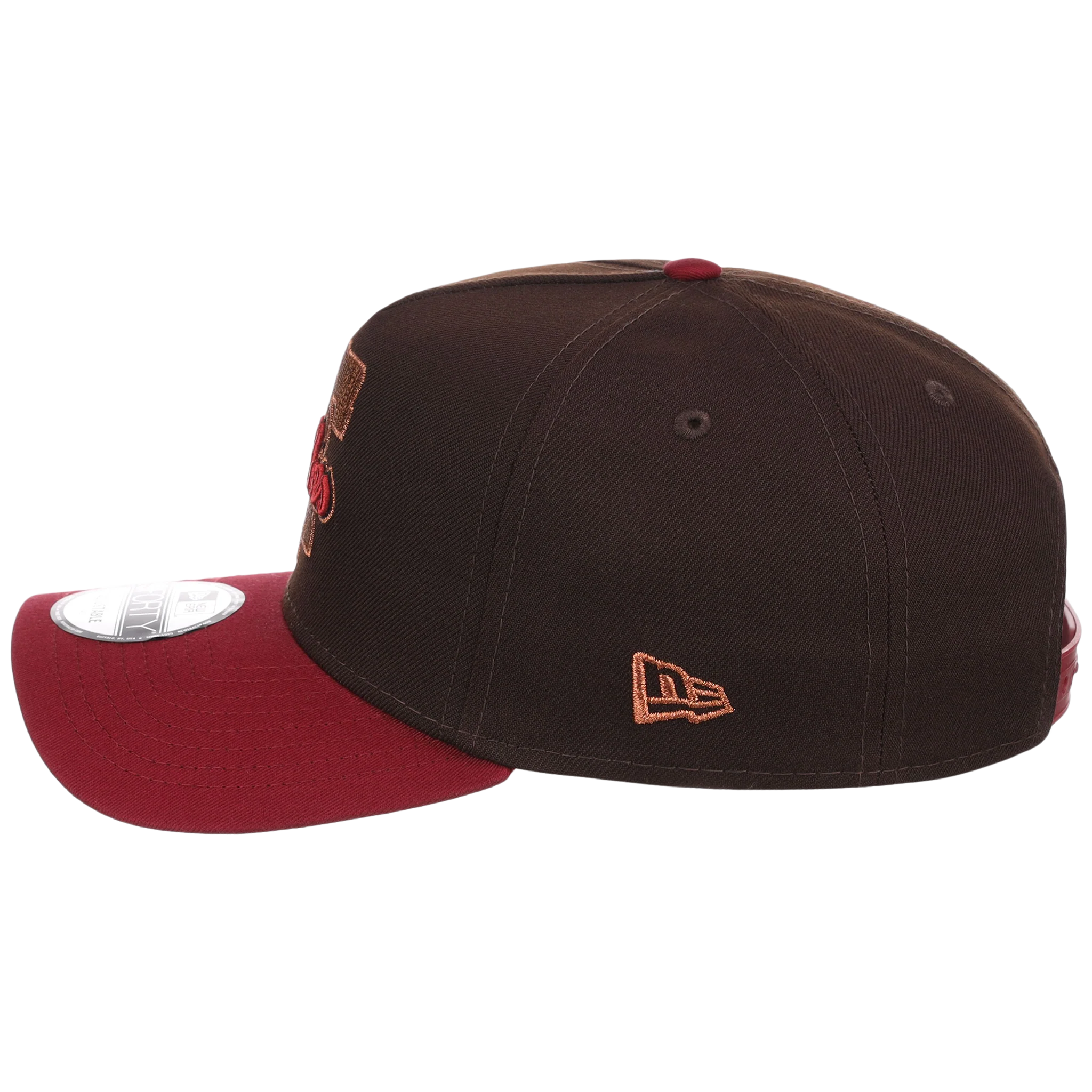 Philadelphia Phillies Philly Crown the City - Liberty Bell New Era 9FORTY (Black/Maroon) - Image 6