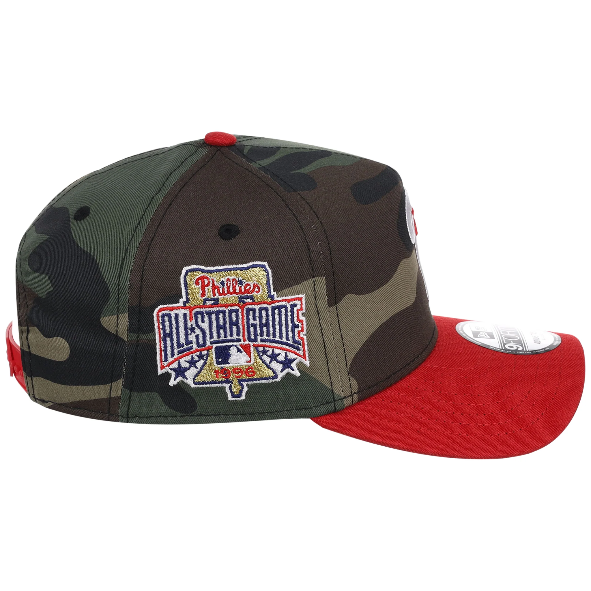 Philadelphia Phillies MLB Woodland Contrast New Era 9FORTY - Image 3