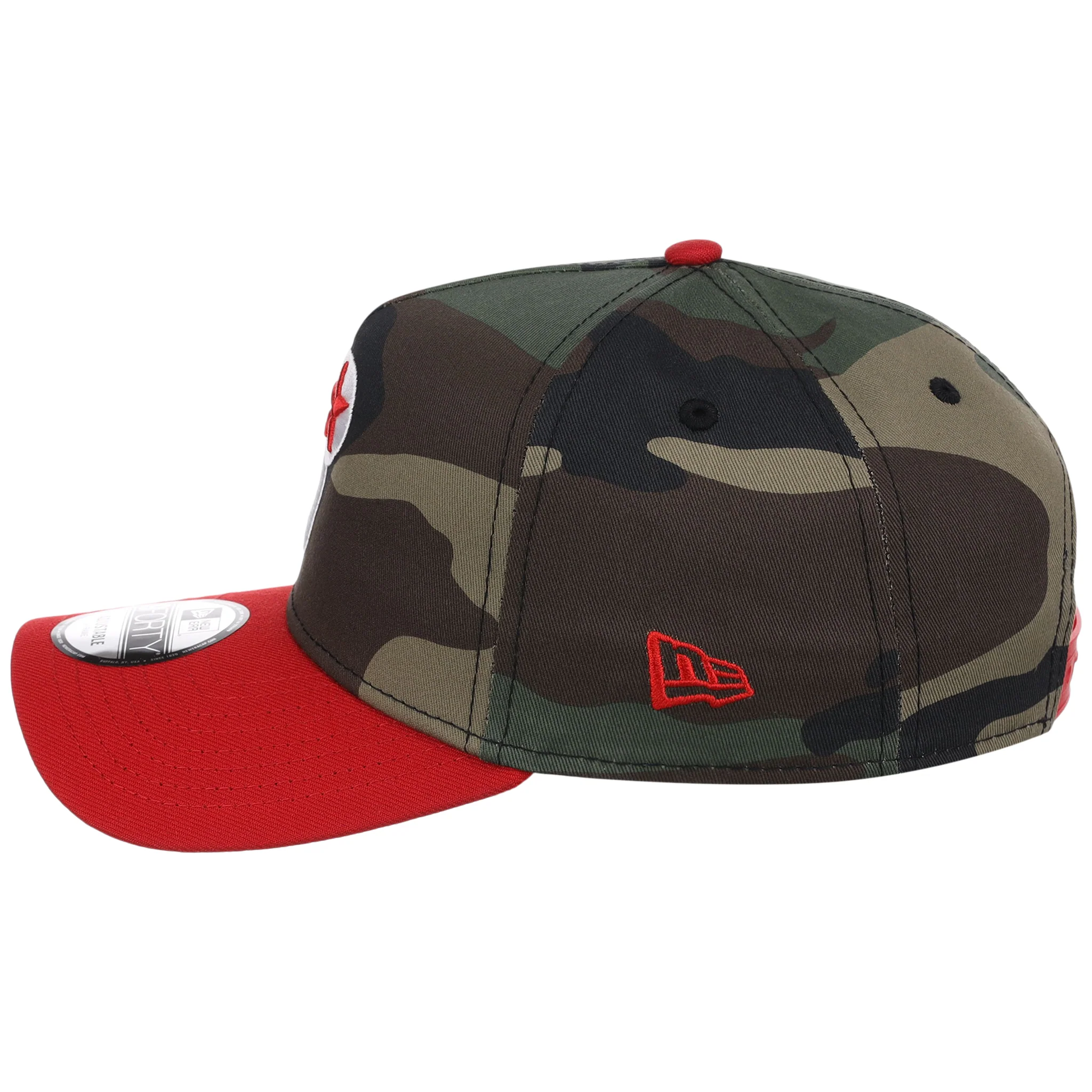 Philadelphia Phillies MLB Woodland Contrast New Era 9FORTY - Image 6