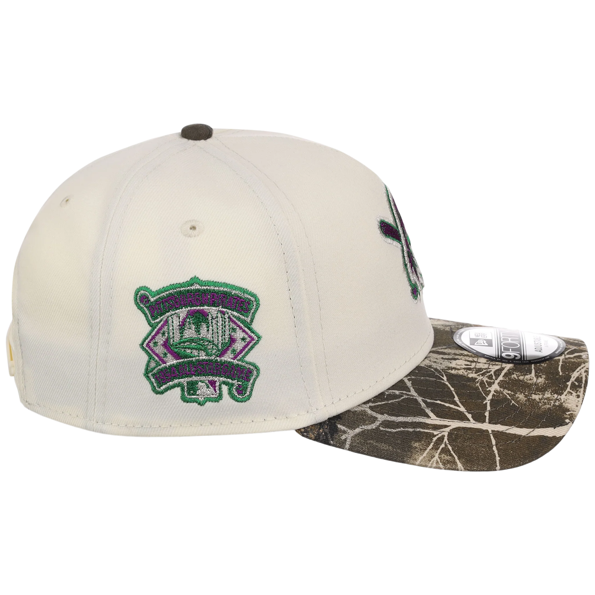Pittsburgh Pirates MLB Purple Trees New Era 9FORTY - Image 3