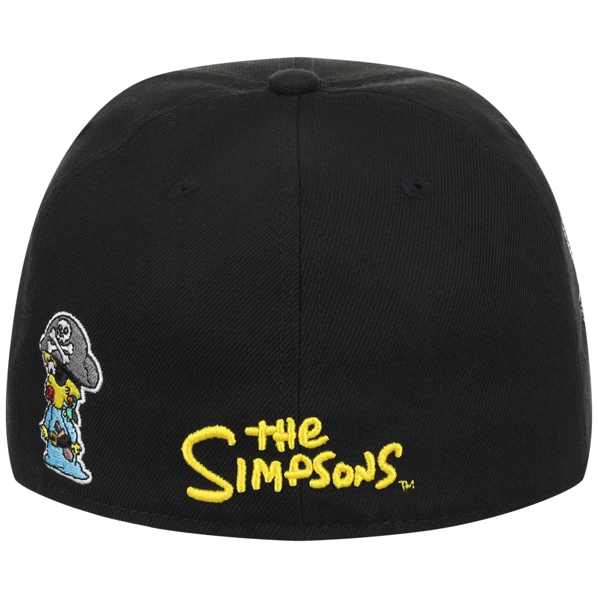 Pittsburgh Pirates MLB Simpsons Localized New Era 59FIFTY - Pirate - Black/Black - Image 7