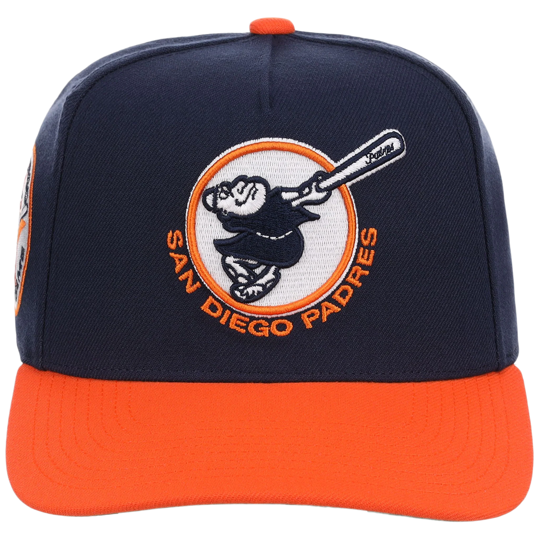 San Diego Padres Mitchell & Ness MLB 'Era Flip' Heritage Series Pro Pinch - Navy/Orange - Image 5