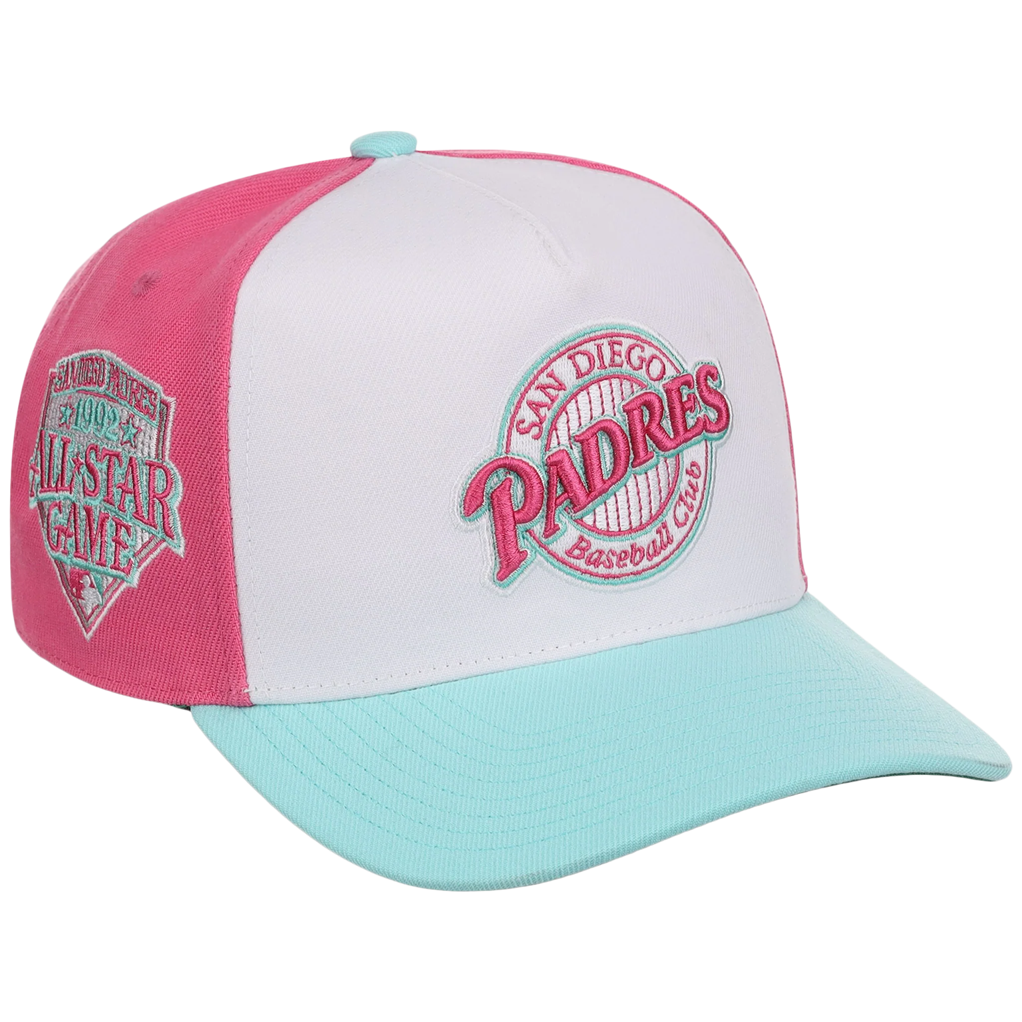 San Diego Padres Mitchell & Ness MLB 'Era Flip' Heritage Series Pro Pinch - White/Teal