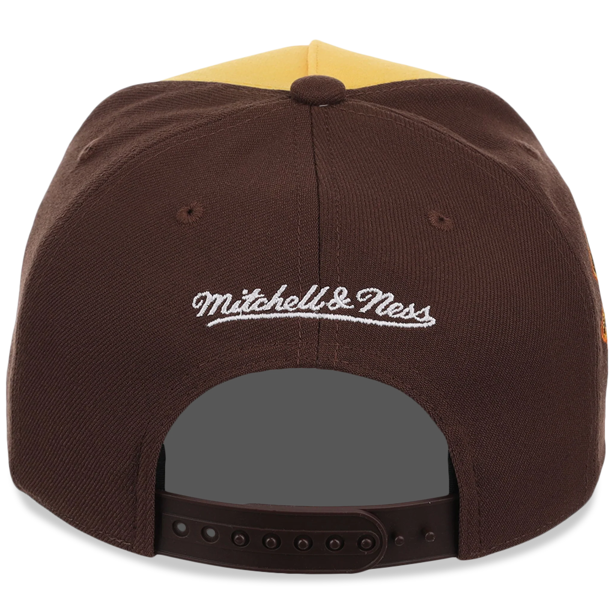 San Diego Padres Mitchell & Ness MLB 'Era Flip' Heritage Series Pro Pinch - Yellow/Brown - Image 7