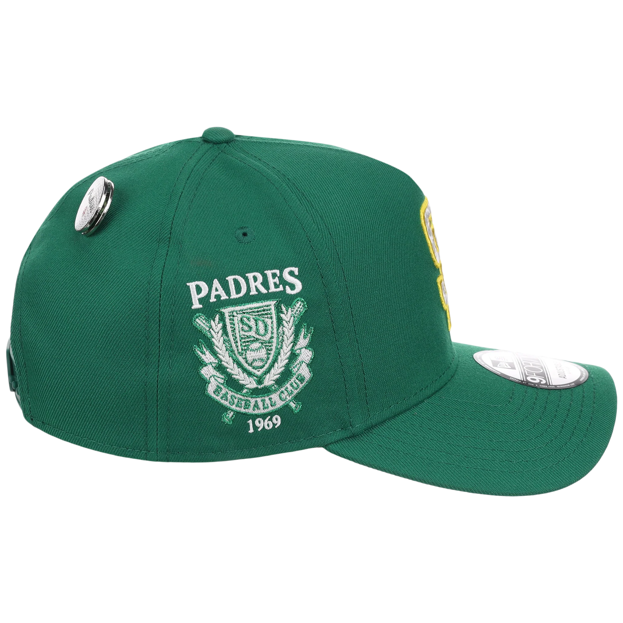 San Diego Padres MLB Augusta Bloom New Era 9FORTY w/ Golf Pin - Image 4