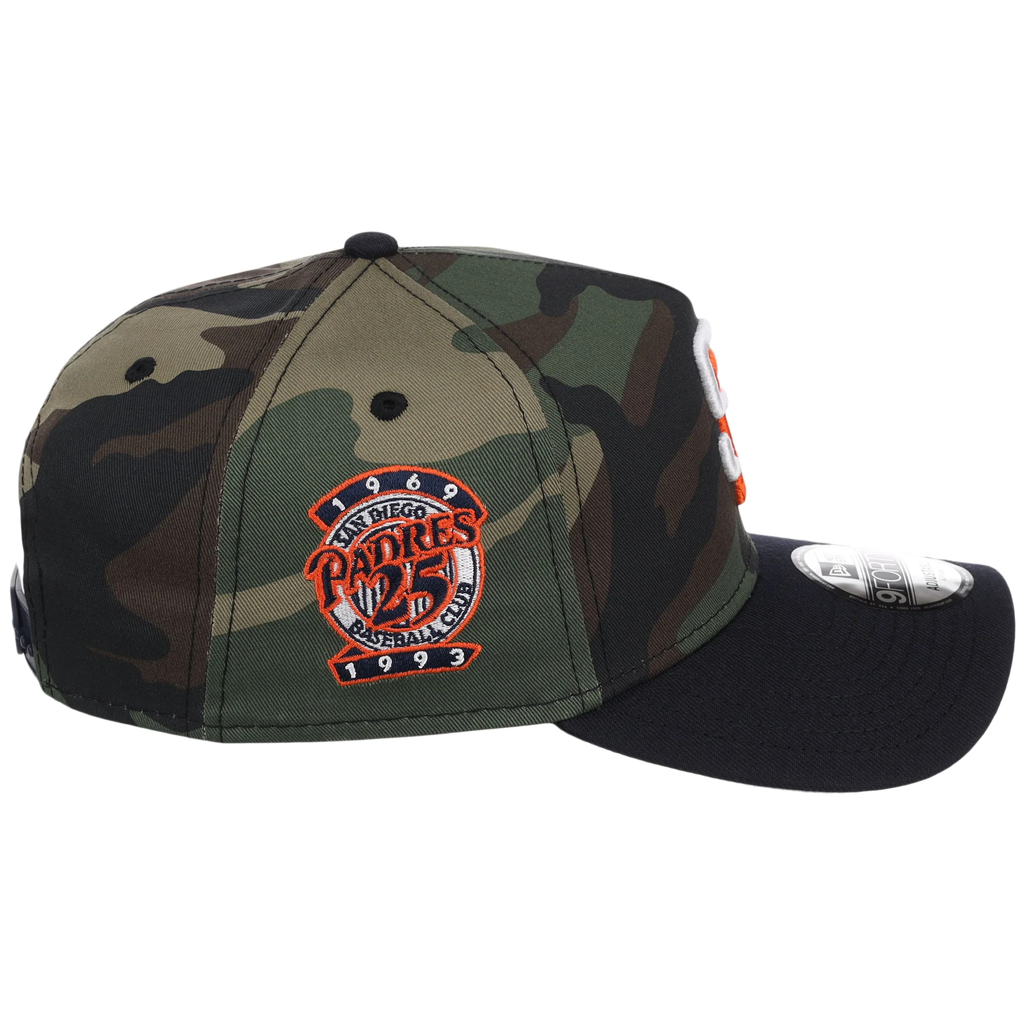 San Diego Padres MLB Woodland Contrast New Era 9FORTY - Image 3