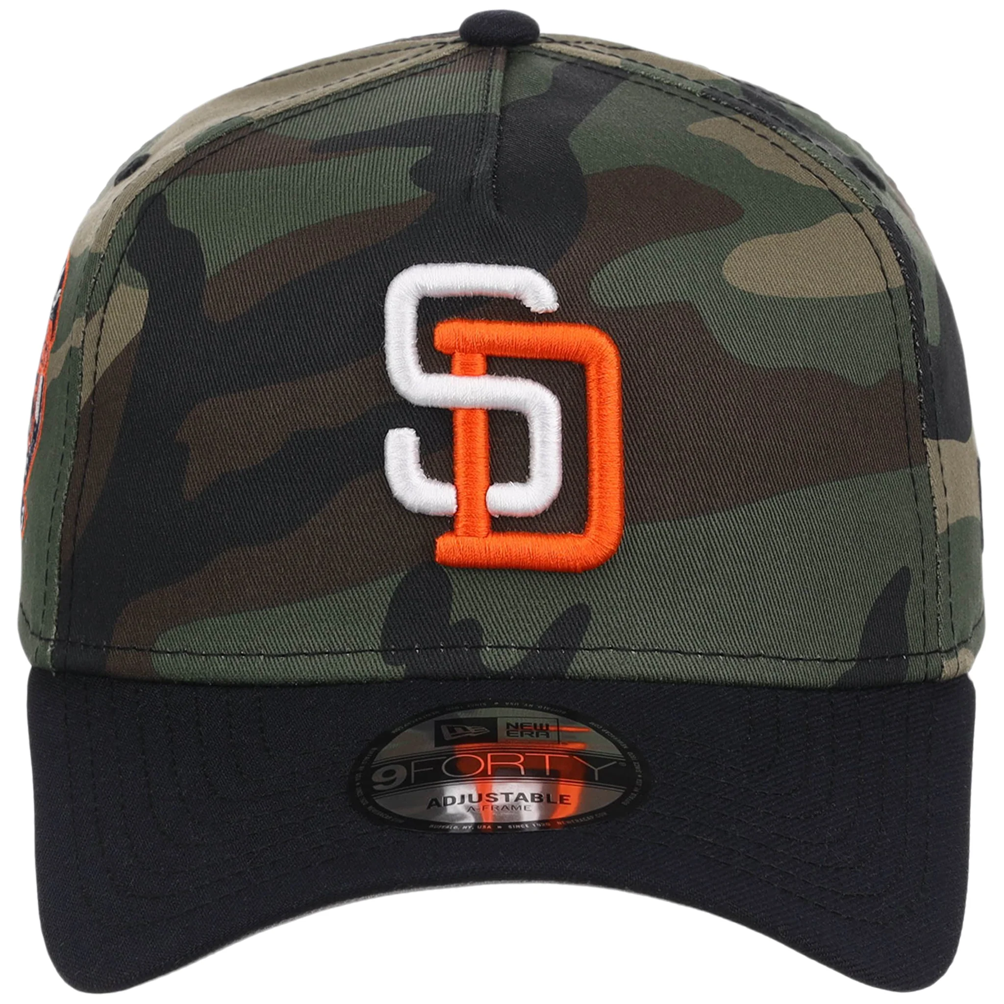 San Diego Padres MLB Woodland Contrast New Era 9FORTY - Image 5
