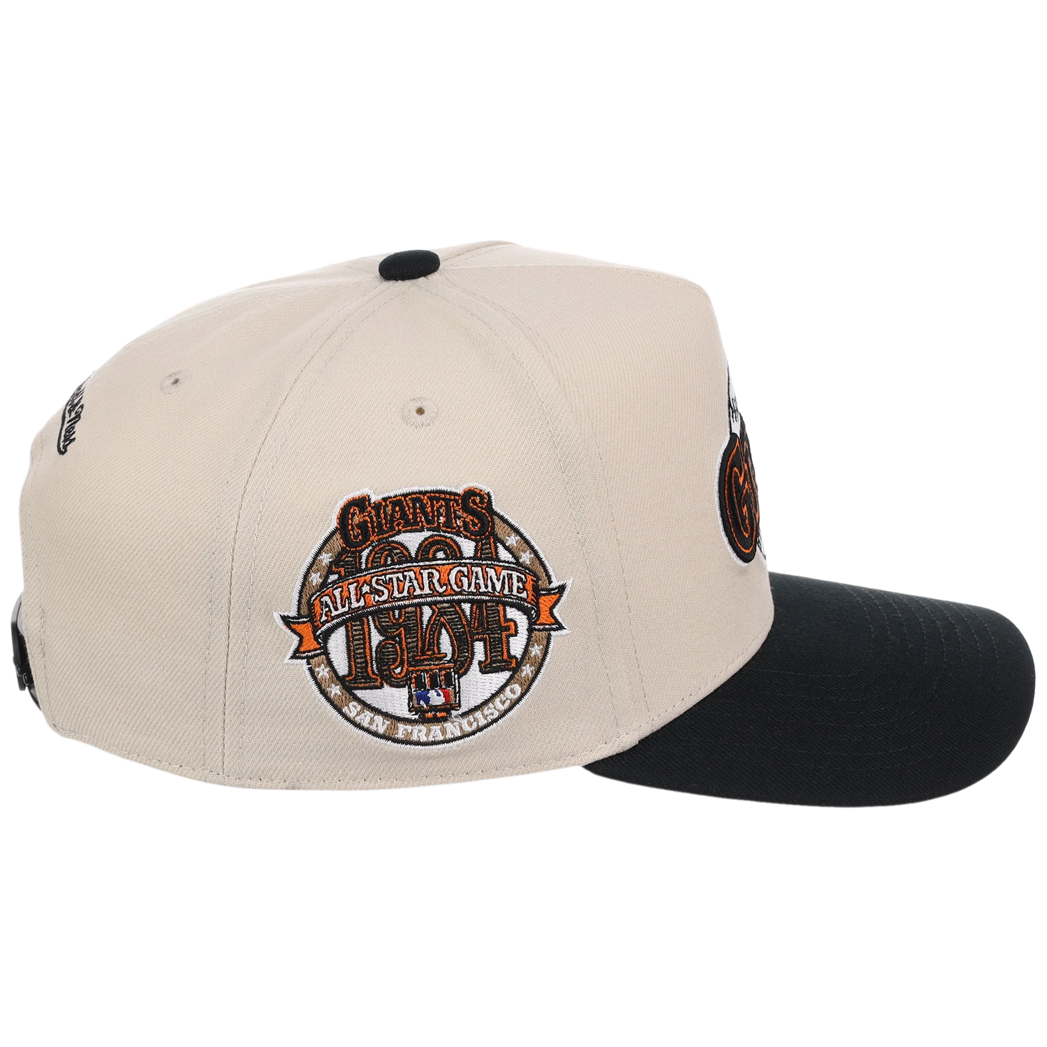 San Francisco Giants Mitchell & Ness MLB 'Era Flip' Heritage Series Pro Pinch - Cream/Black - Image 3
