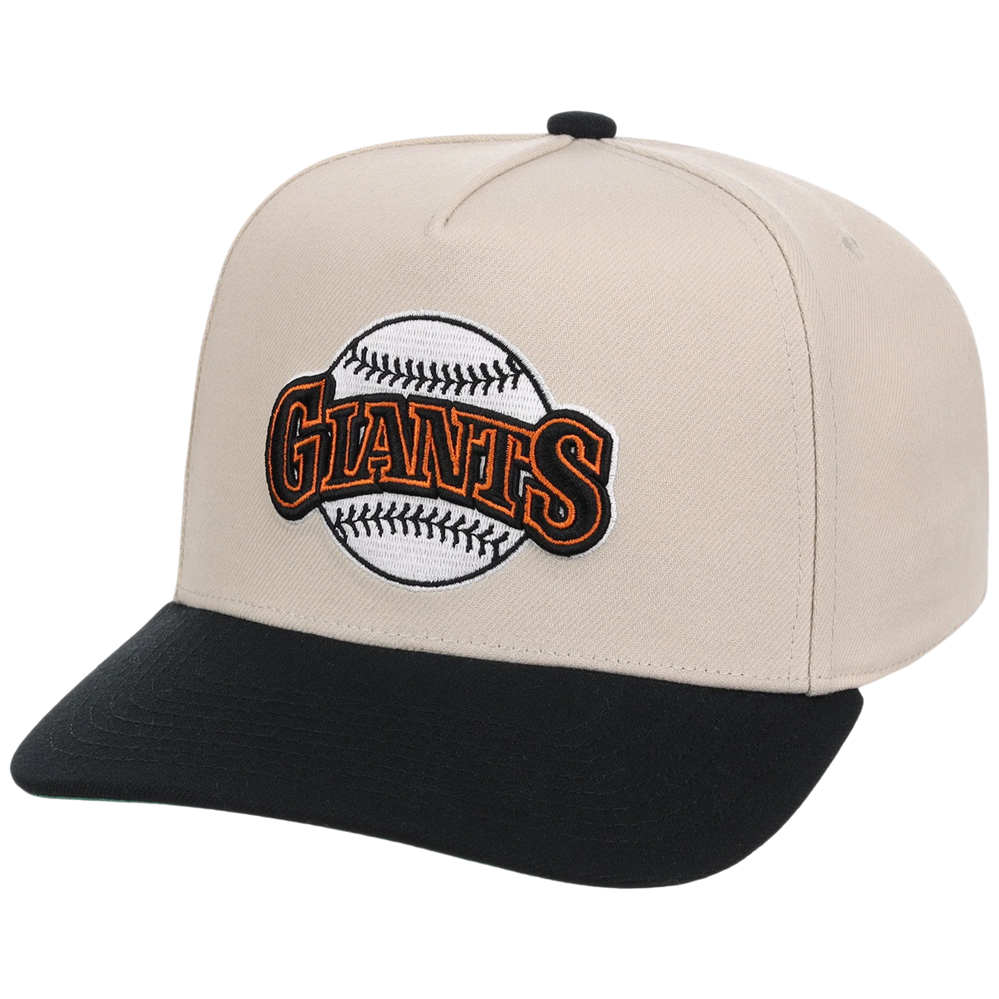 San Francisco Giants Mitchell & Ness MLB 'Era Flip' Heritage Series Pro Pinch - Cream/Black - Image 4