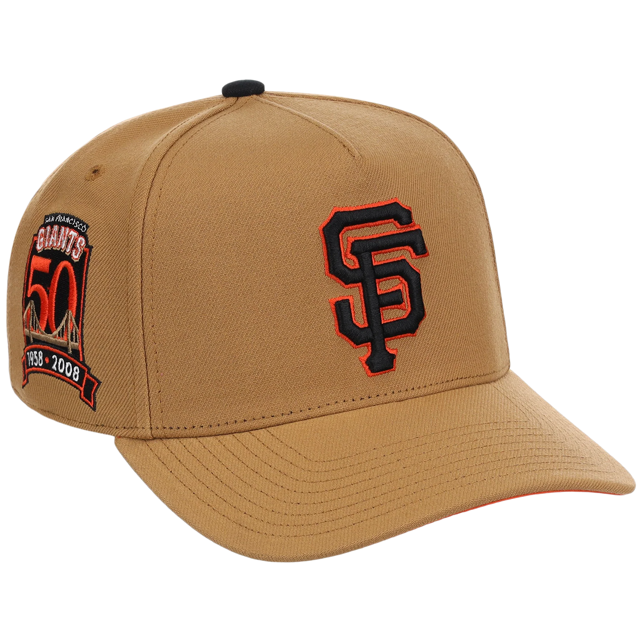 San Francisco Giants Mitchell & Ness MLB 'Era Flip' Heritage Series Pro Pinch - Gold/Gold